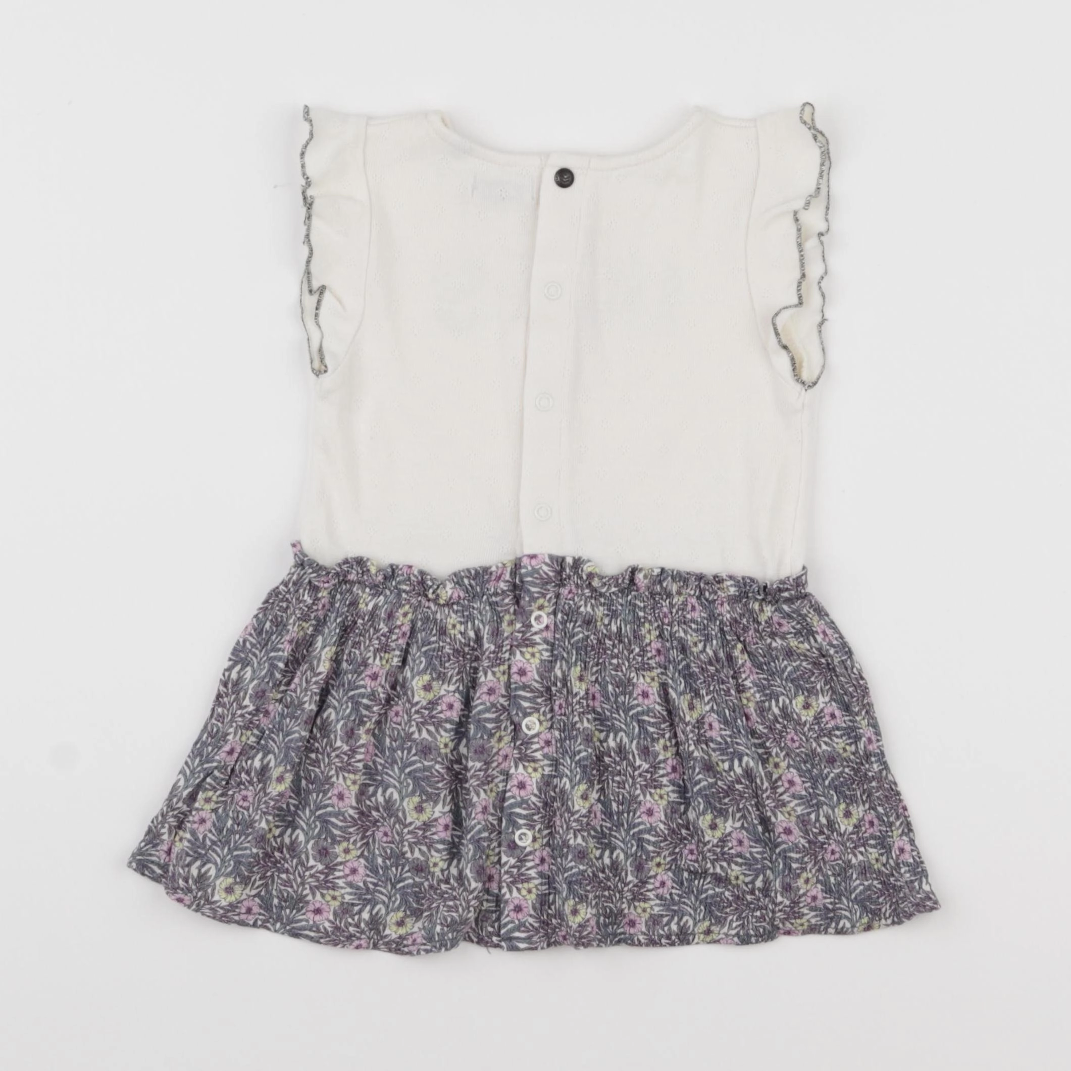 IKKS - robe violet - 12 mois