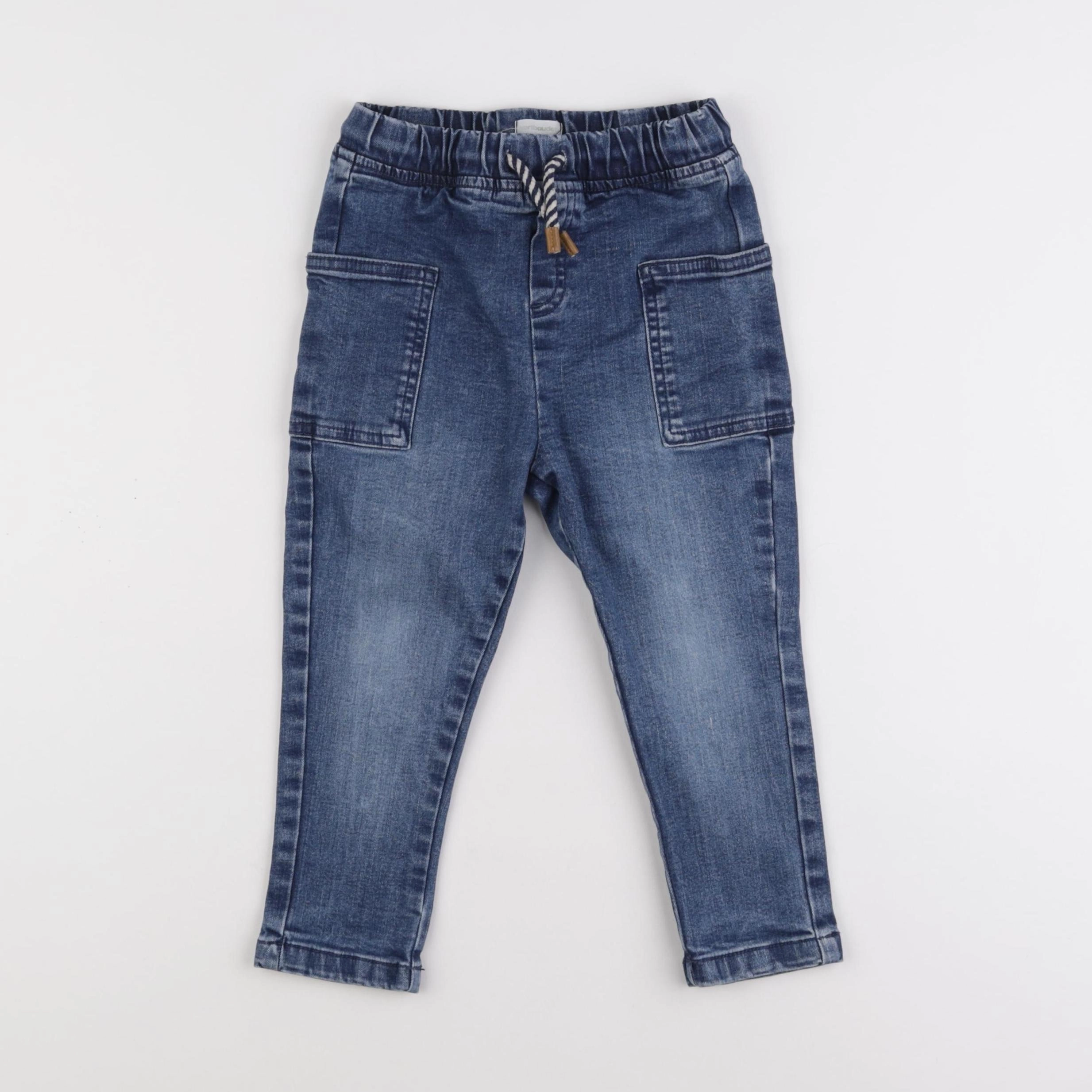 Vertbaudet - jean bleu - 3 ans