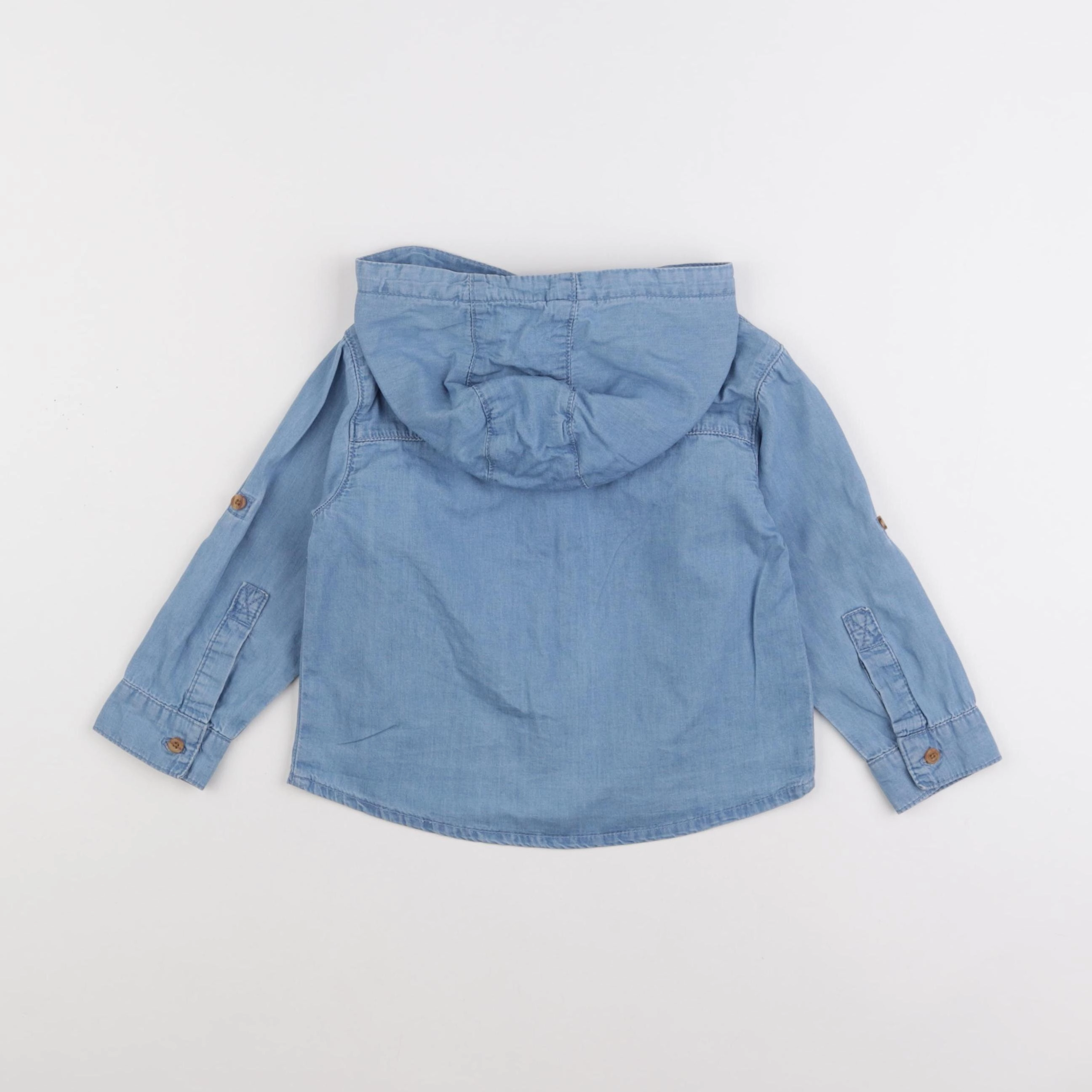 Vertbaudet - chemise bleu - 3 ans