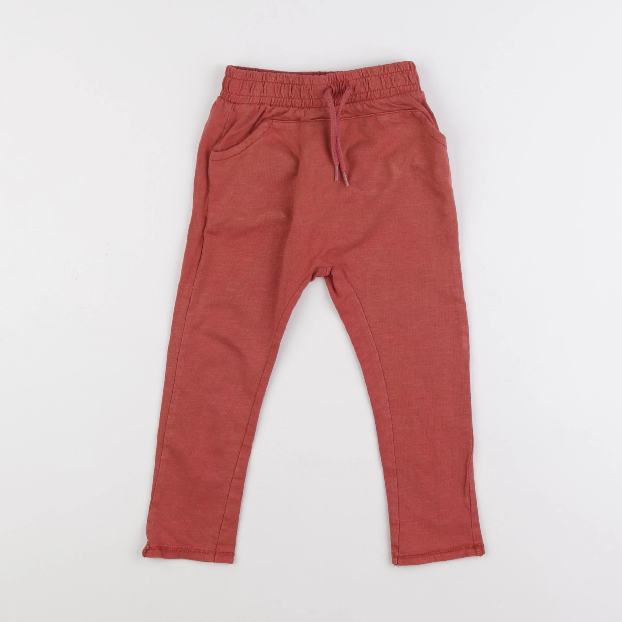 Vertbaudet - jogging rouge - 24 mois