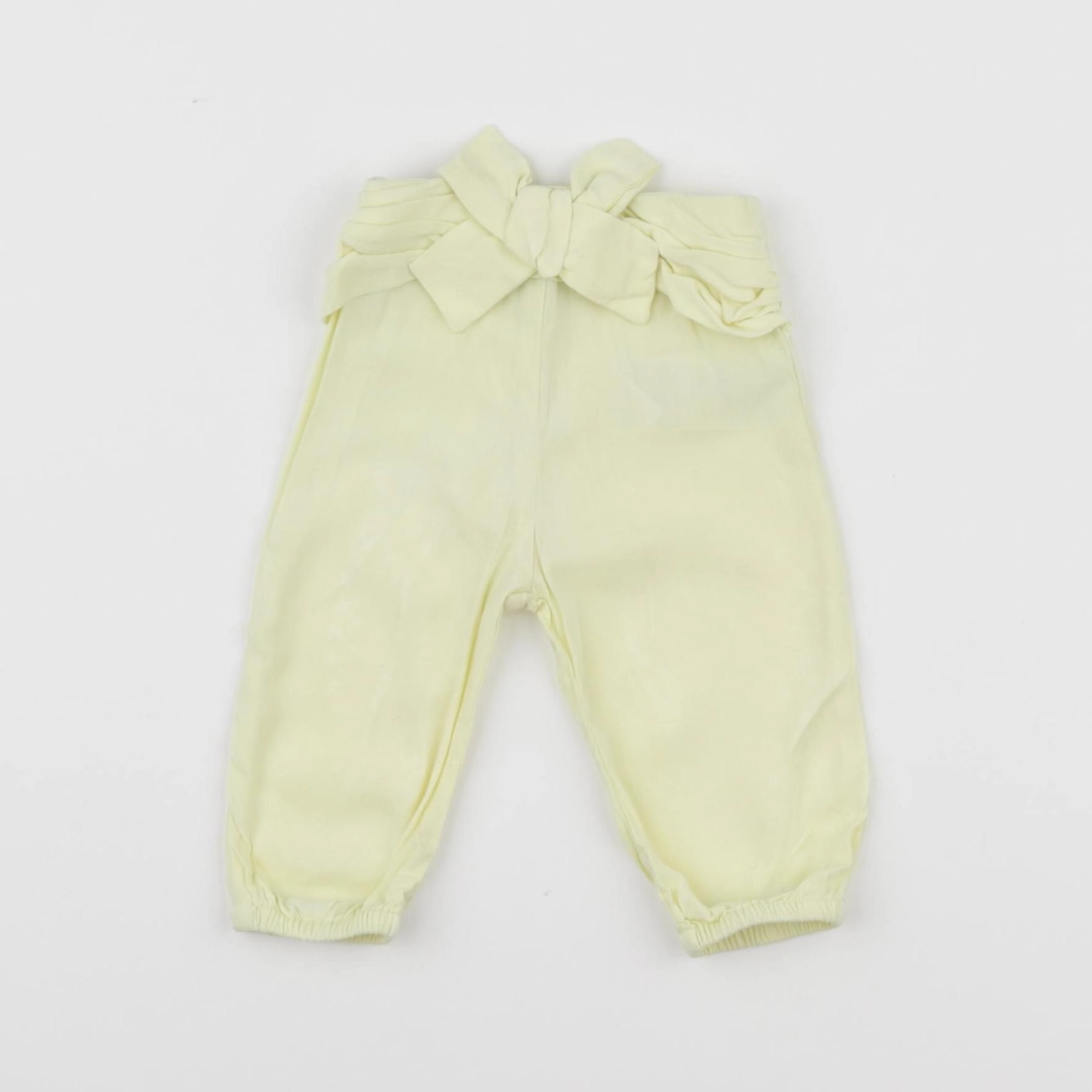 Vertbaudet - pantalon jaune - 3 mois