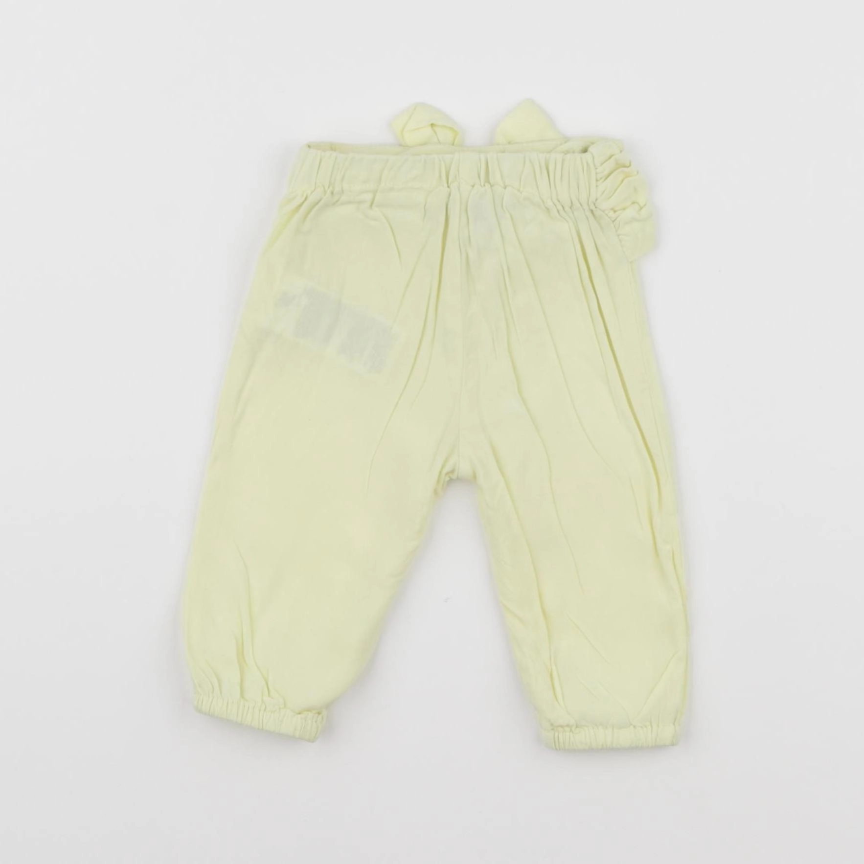 Vertbaudet - pantalon jaune - 3 mois