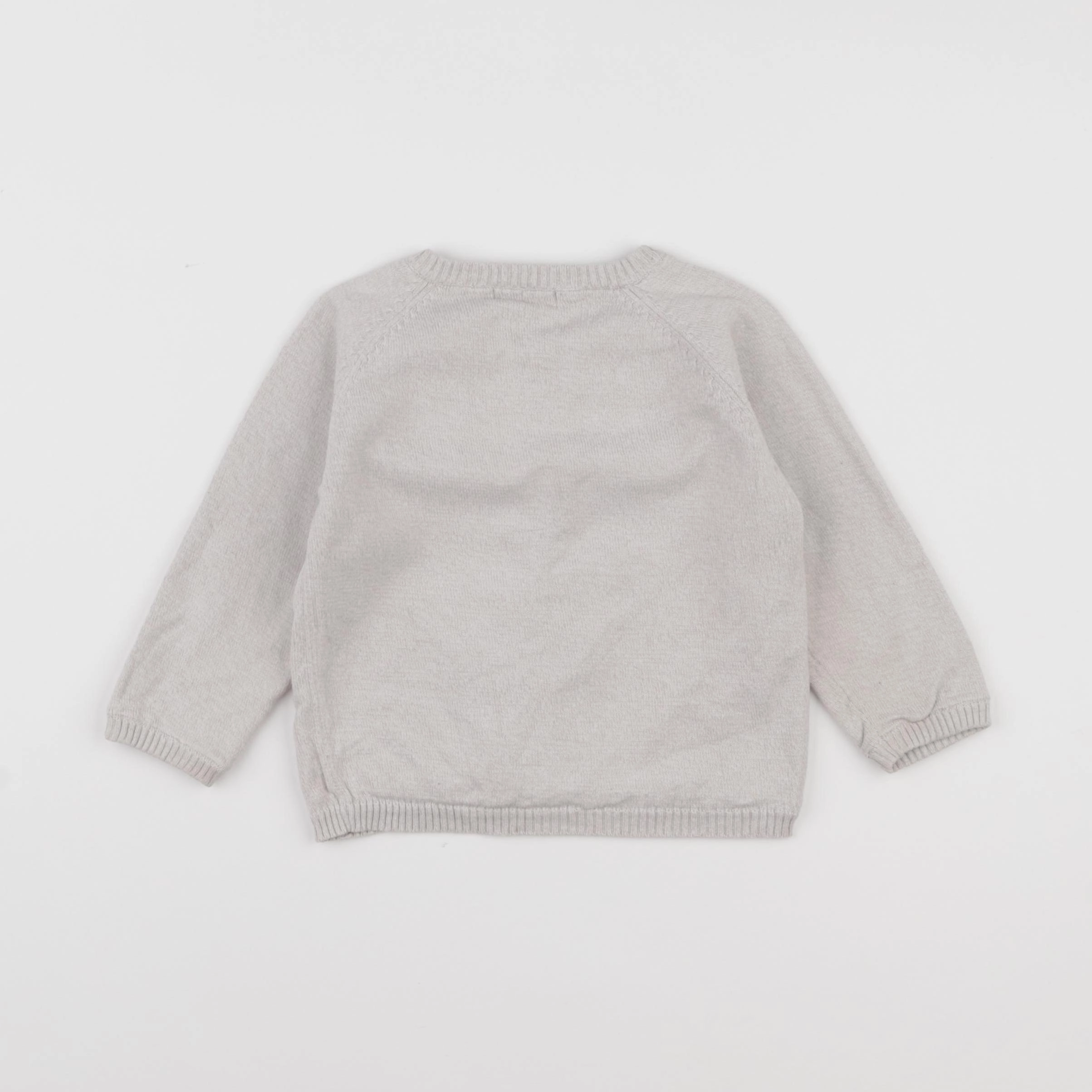 Vertbaudet - gilet marron - 18 mois