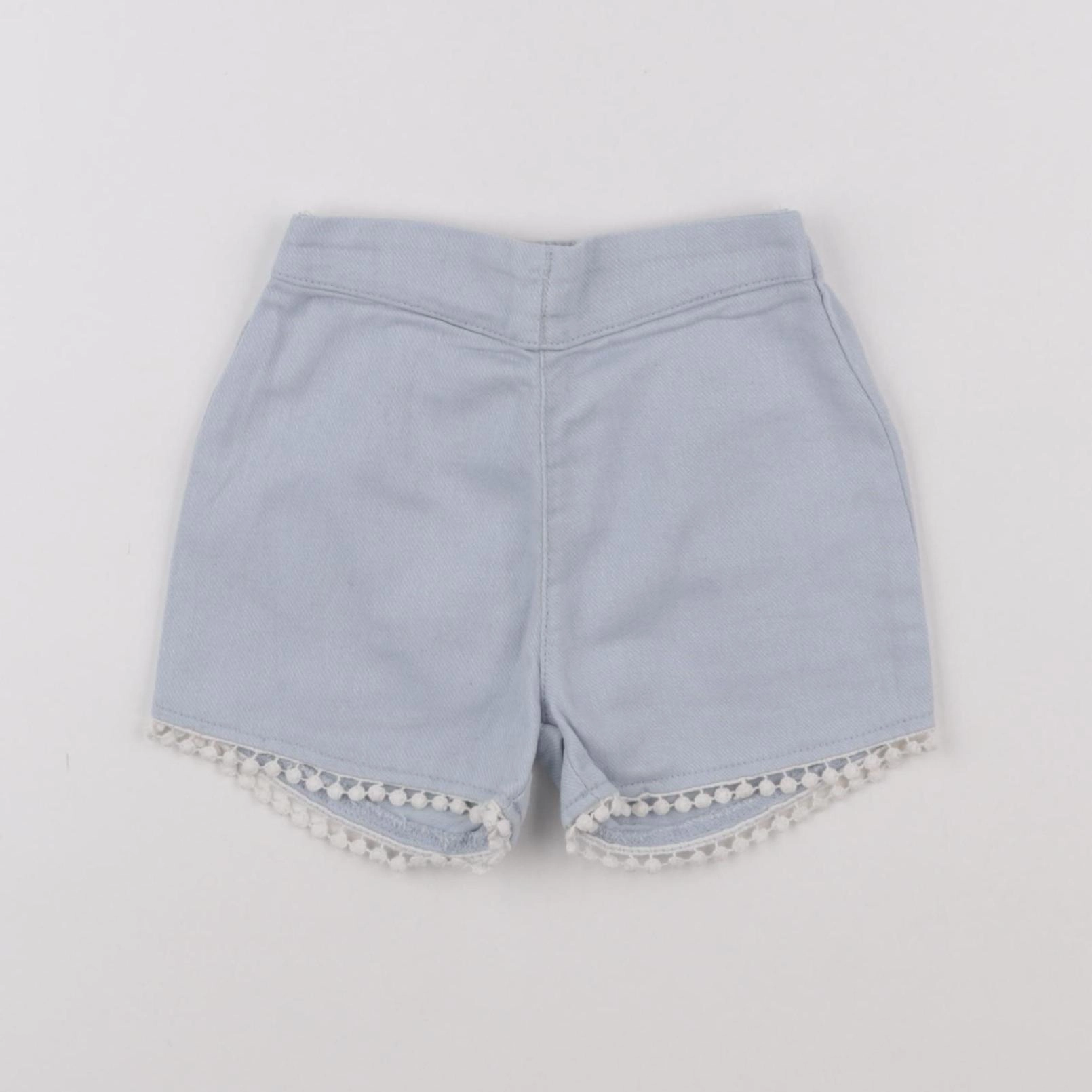 Vertbaudet - short bleu - 9 mois