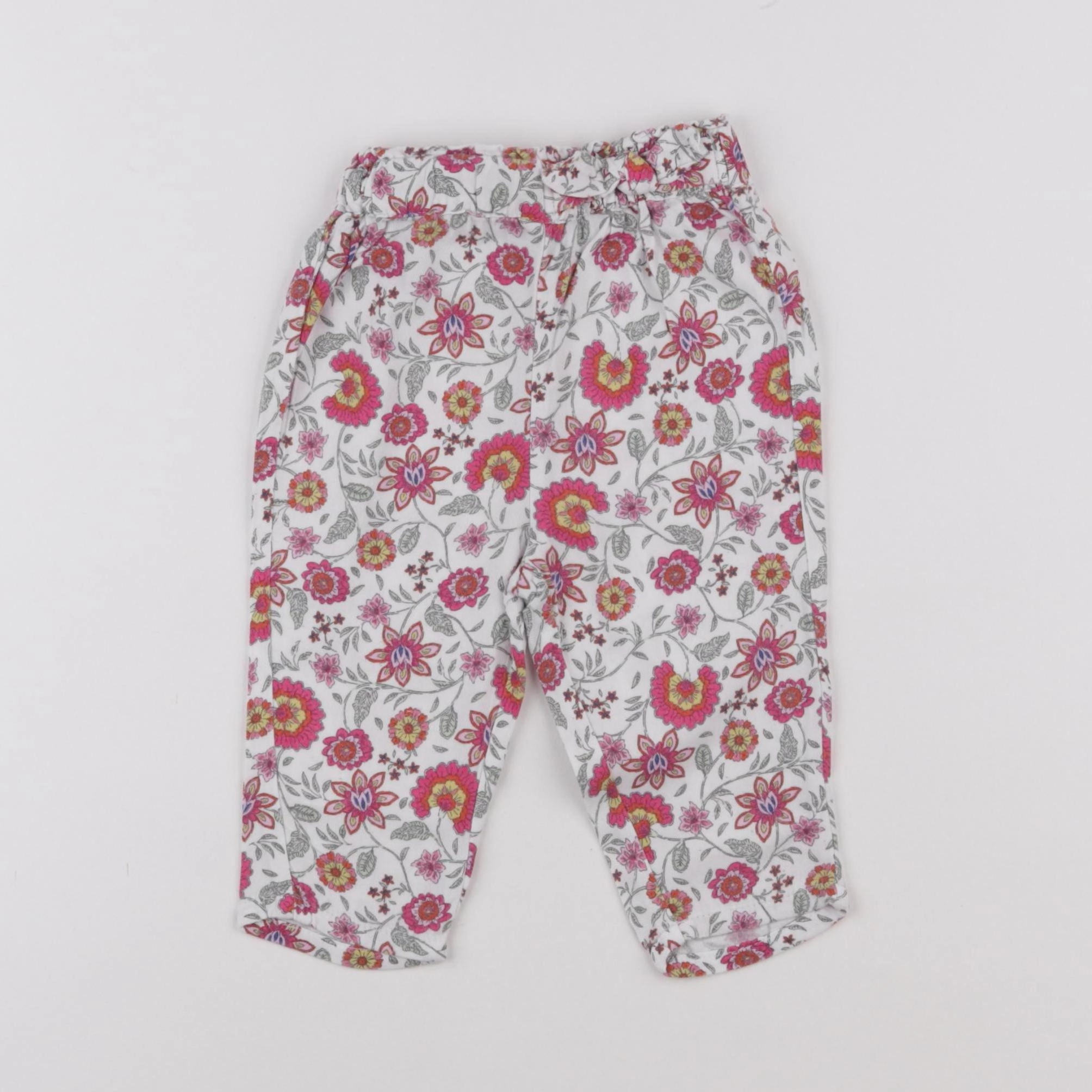 Vertbaudet - pantalon rose - 12 mois
