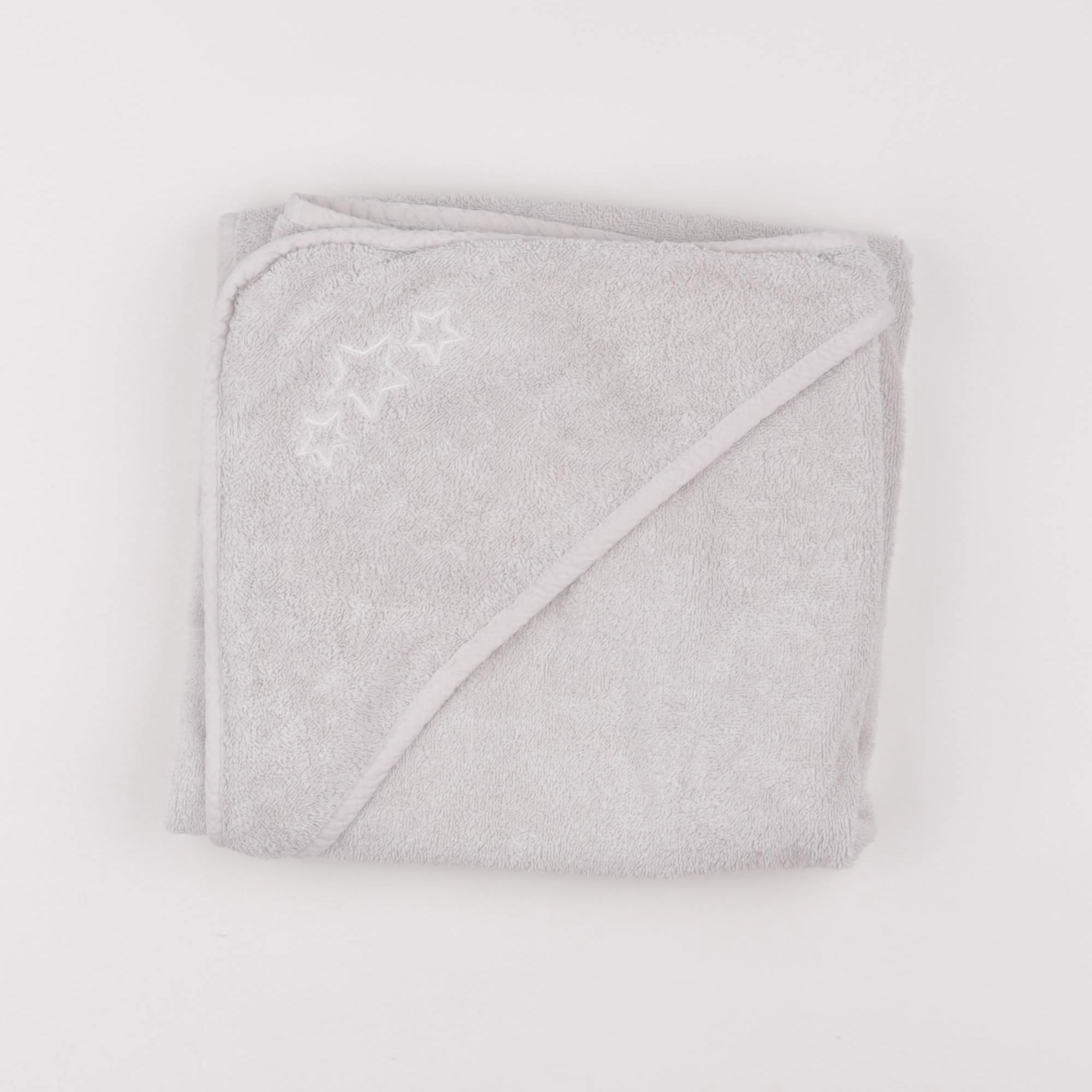 Vertbaudet - cape de bain gris - 0/24 mois