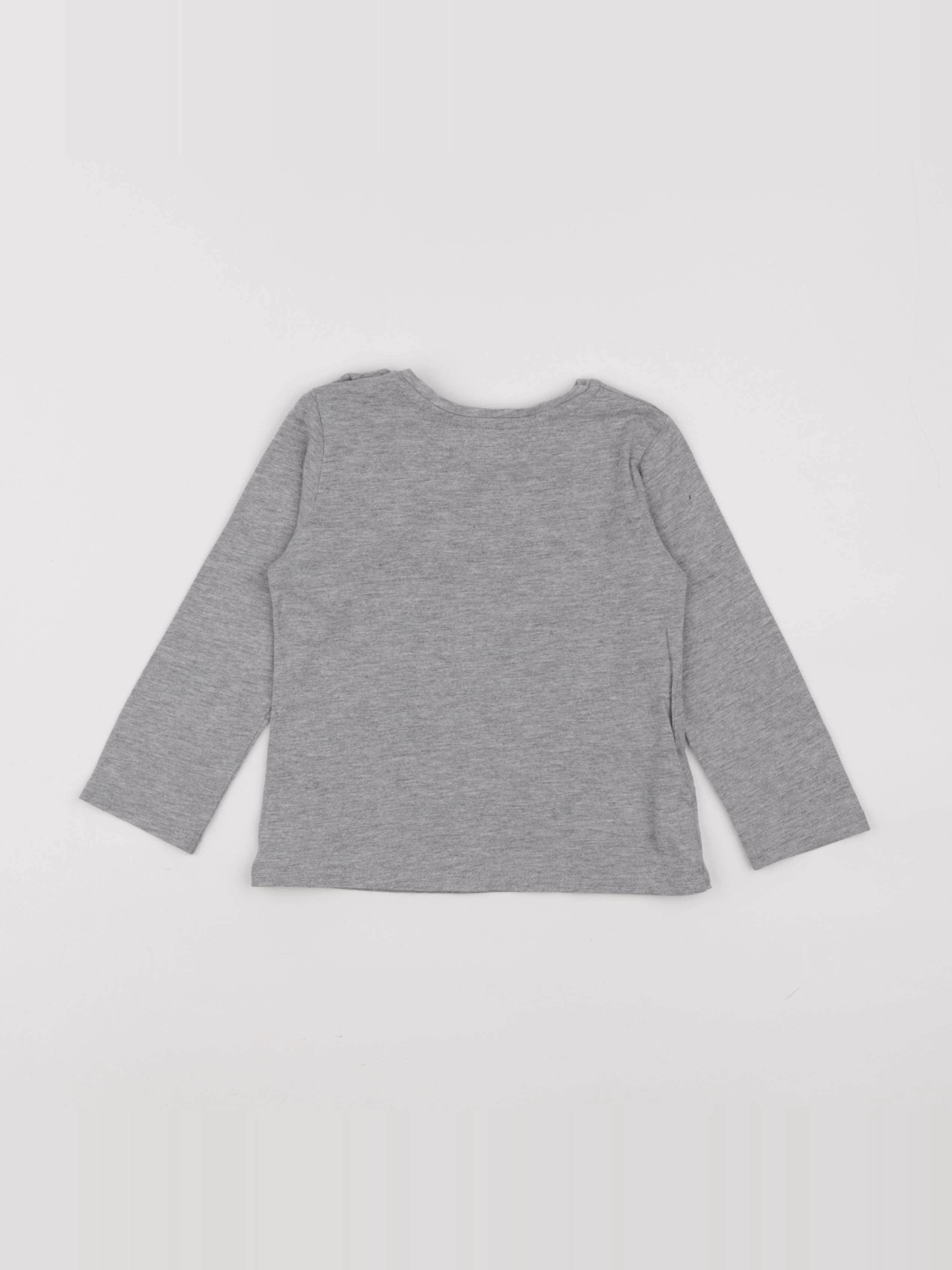 Mango - tee-shirt gris - 18/24 mois
