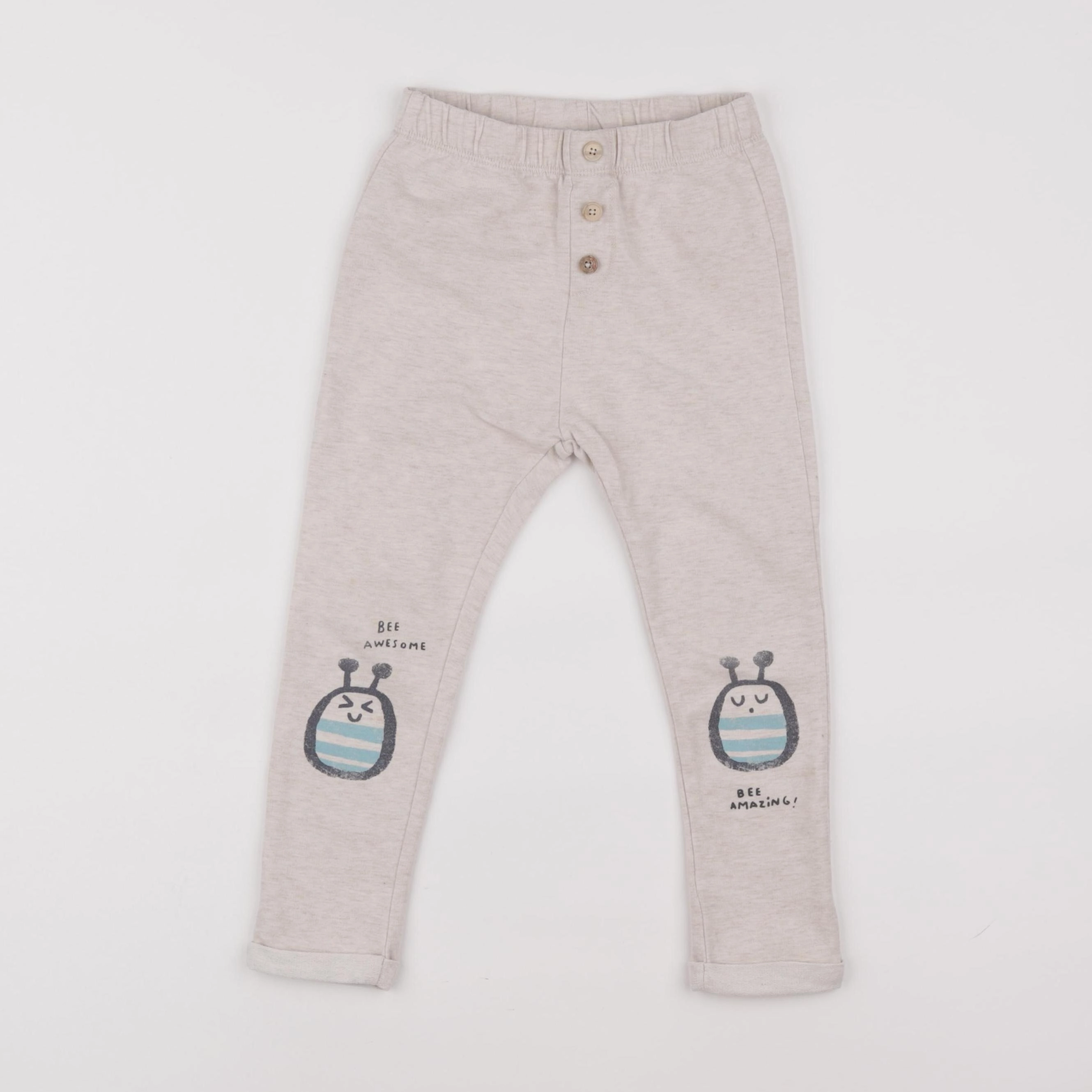 Zara - legging beige - 3/4 ans