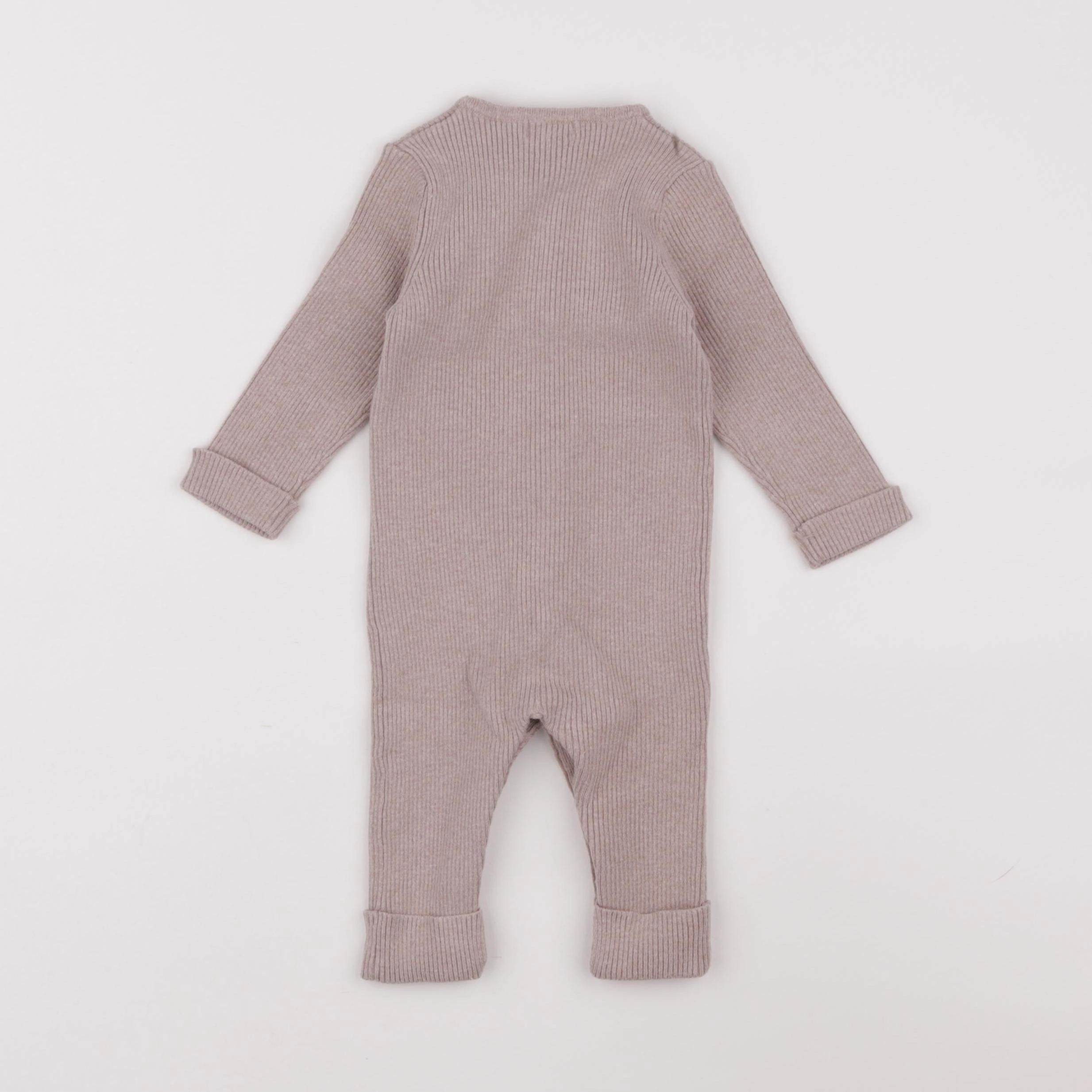 Vertbaudet - combinaison marron - 6 mois