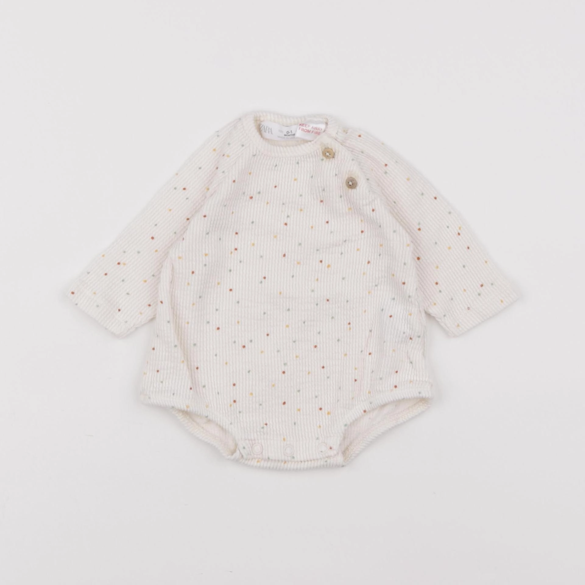 Zara - body multicolore - 0/1 mois