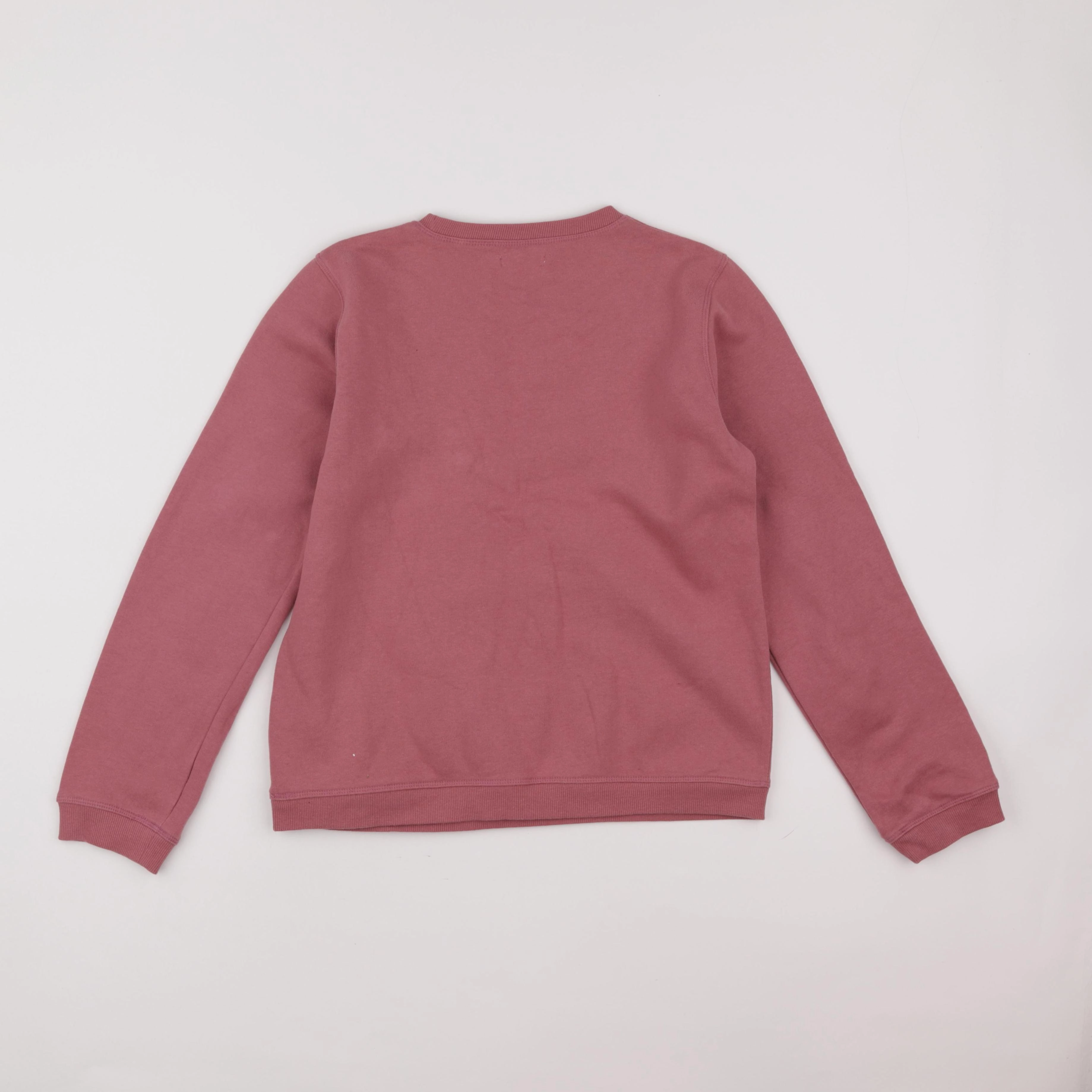 Vertbaudet - sweat rose - 12 ans