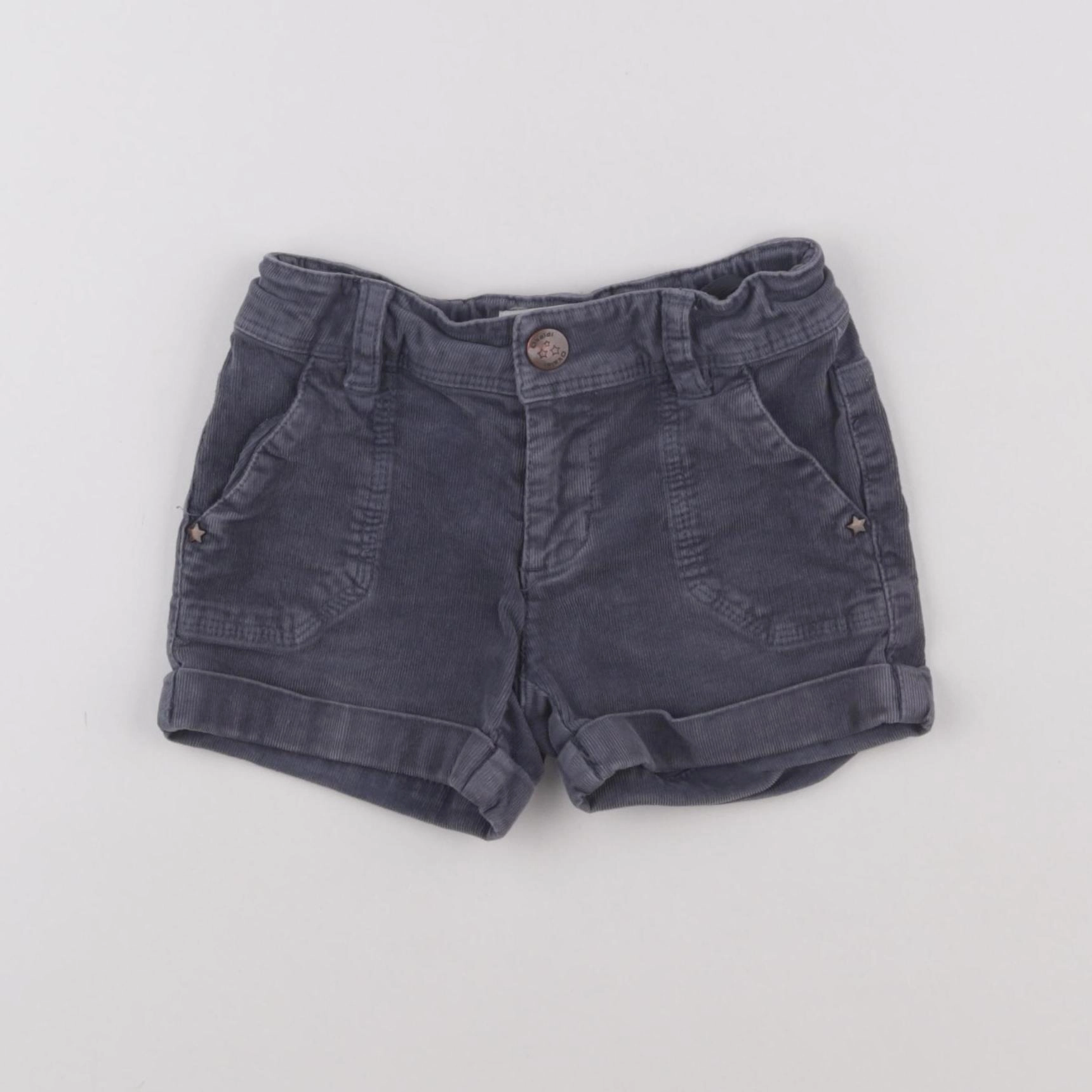 Okaidi - short gris - 3 ans