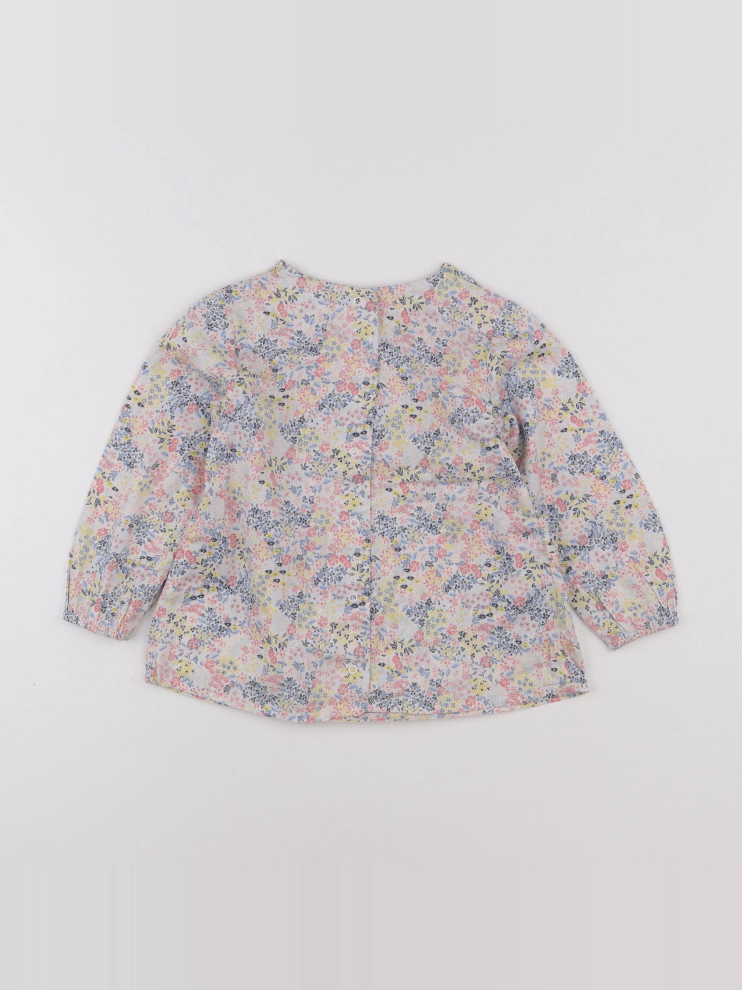 Tape à l'oeil - blouse multicolore - 36 mois