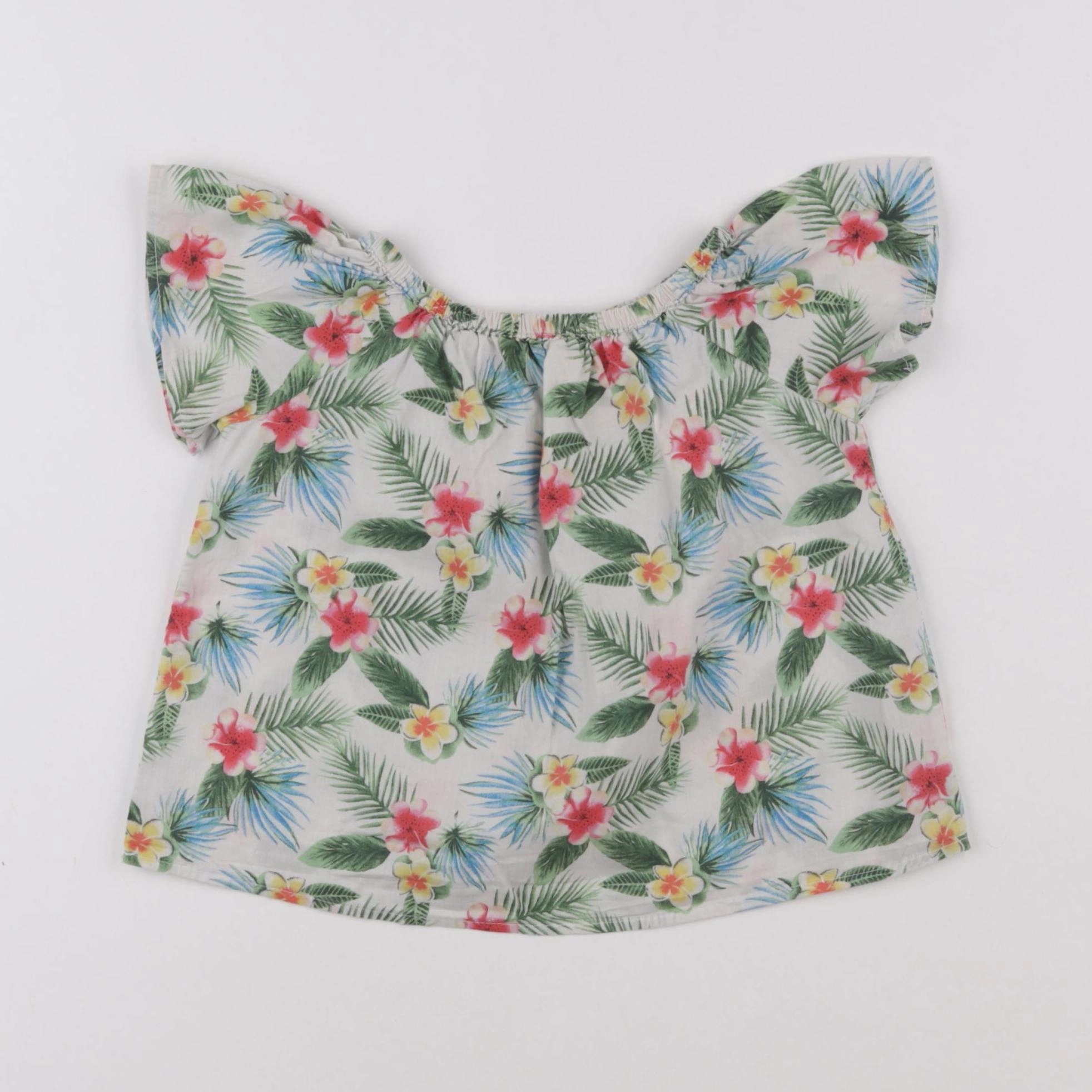 Zara - blouse multicolore - 12/18 mois