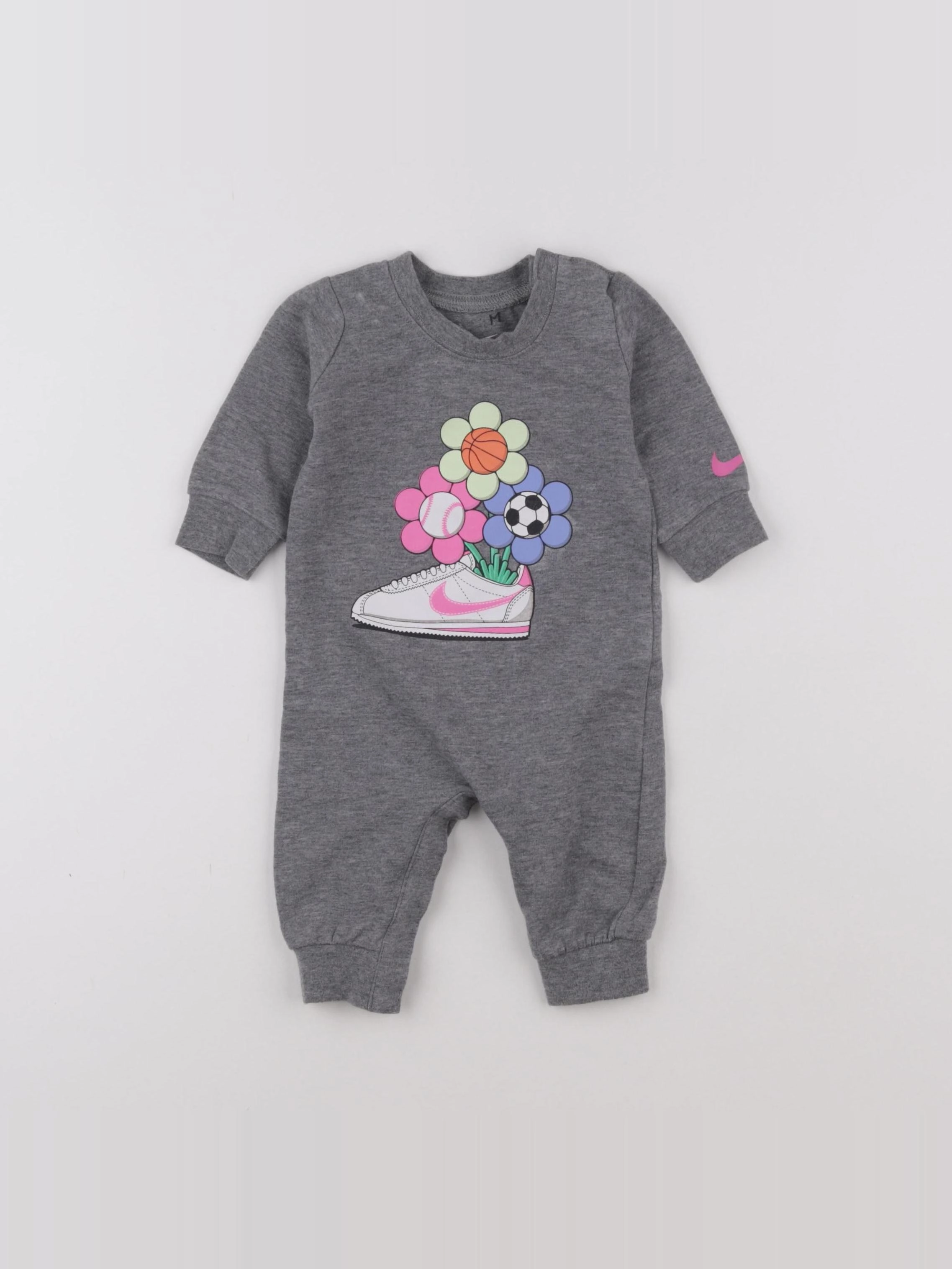 Nike - combinaison gris - 3 mois