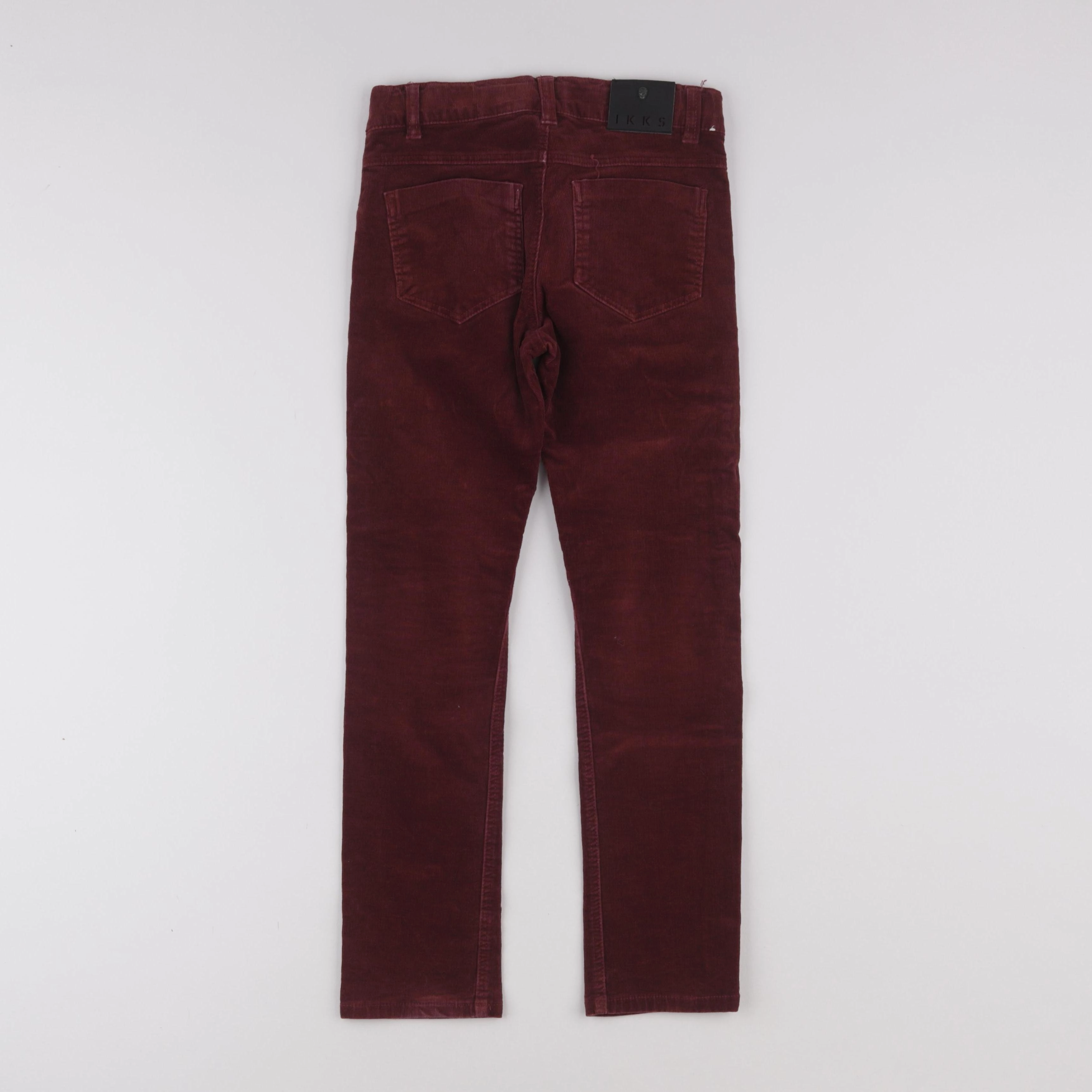 IKKS - pantalon rouge - 8 ans