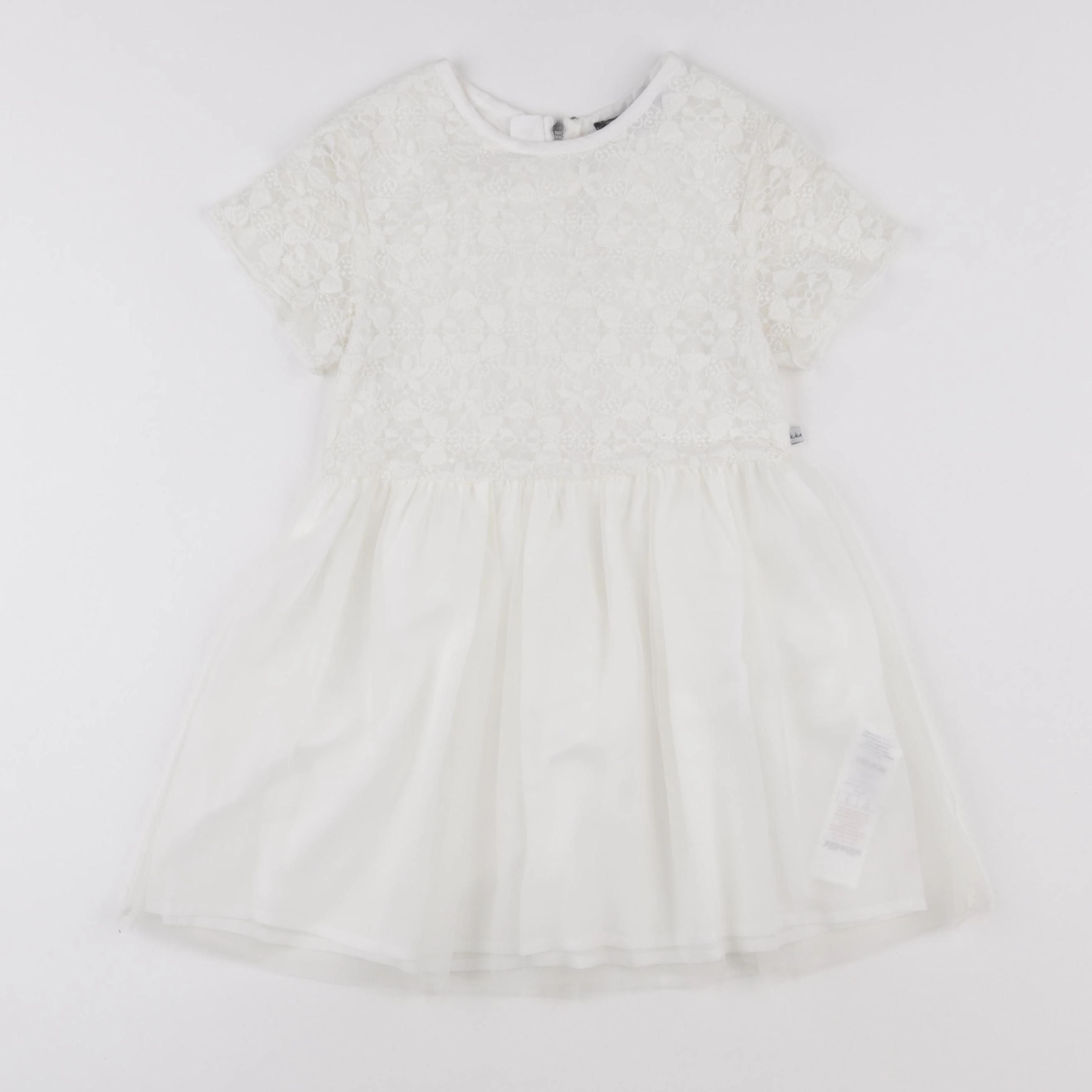 IKKS - robe blanc - 4 ans