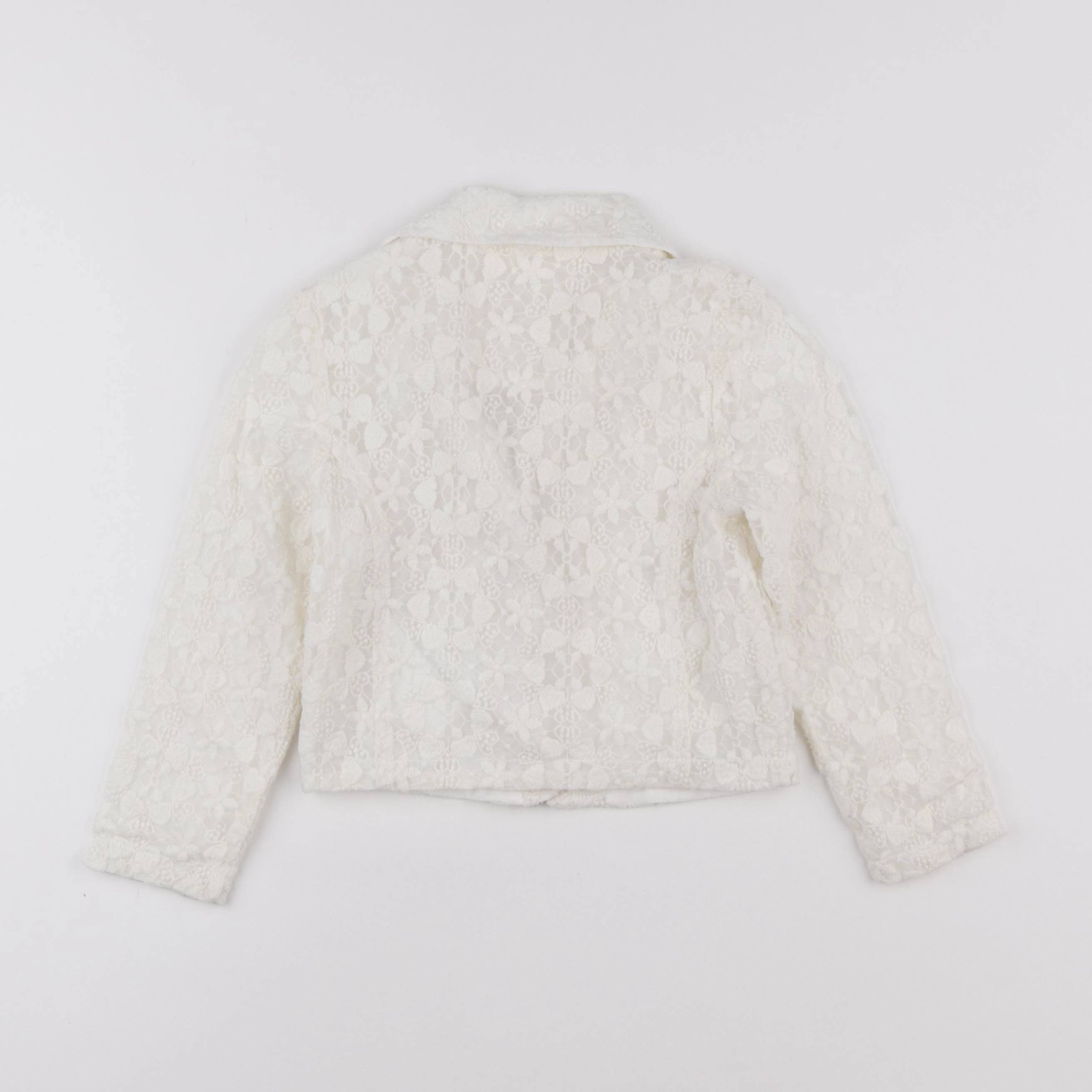 IKKS - veste imprimé au dos blanc - 4 ans