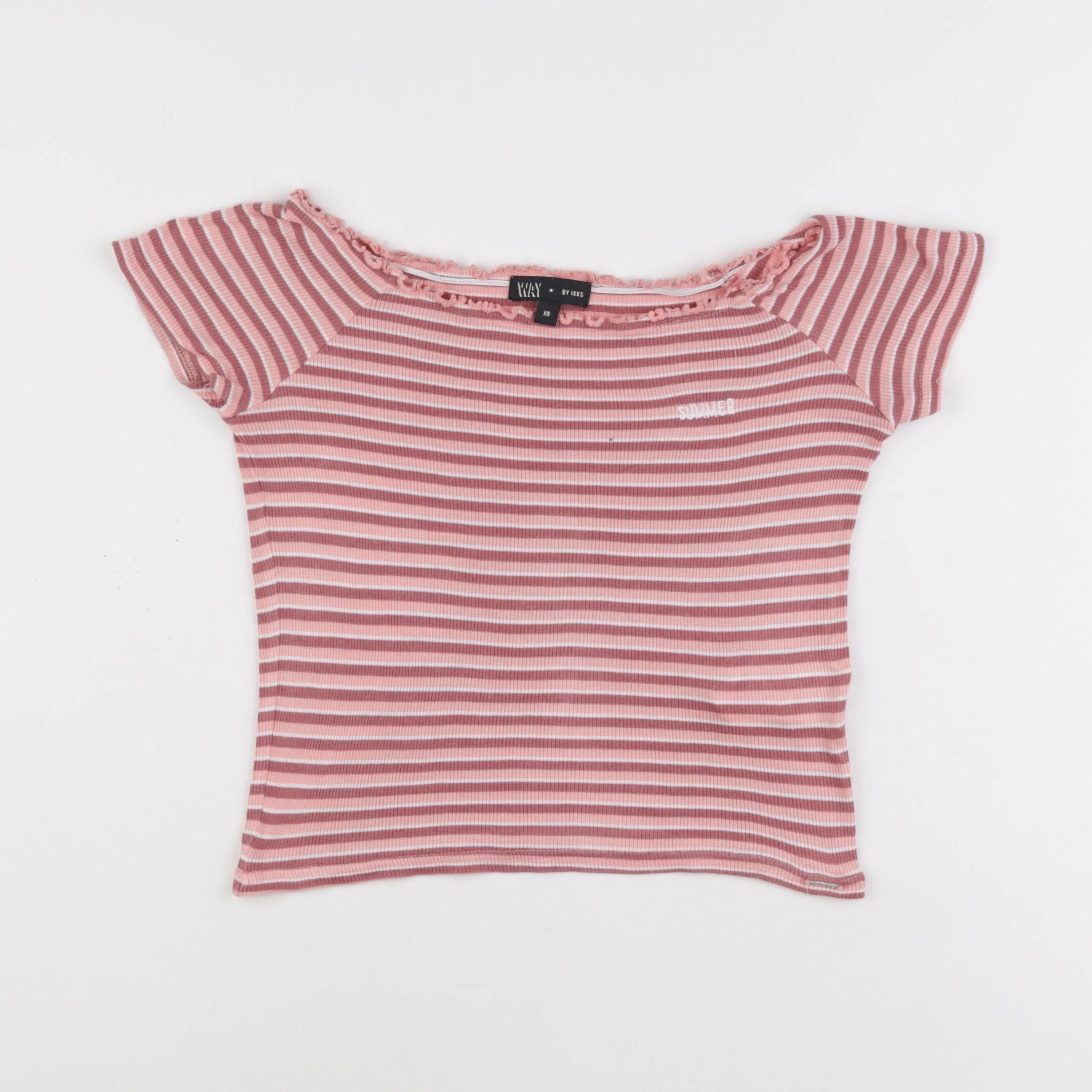 IKKS - tee-shirt rose - 12 ans