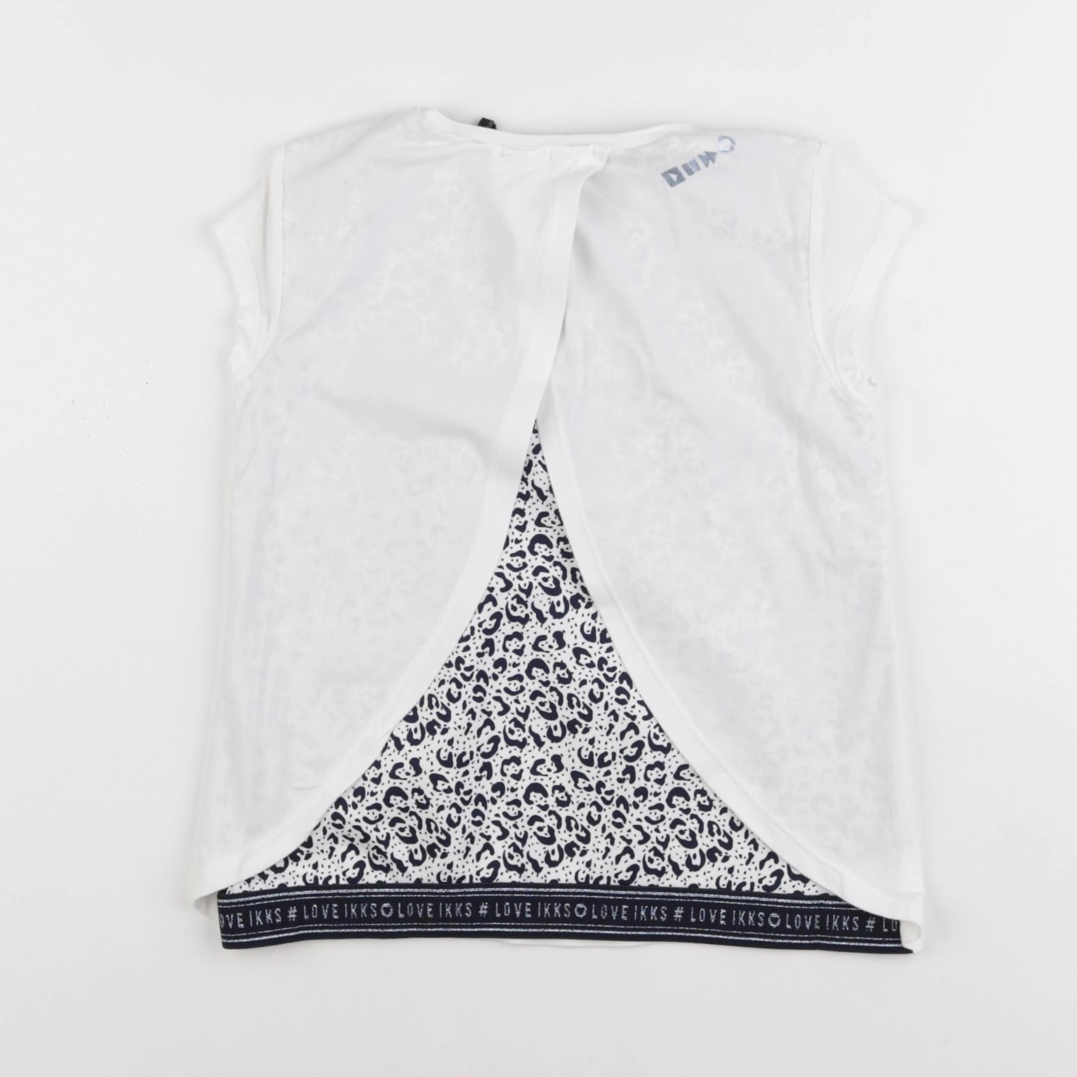 IKKS - tee-shirt blanc - 10 ans