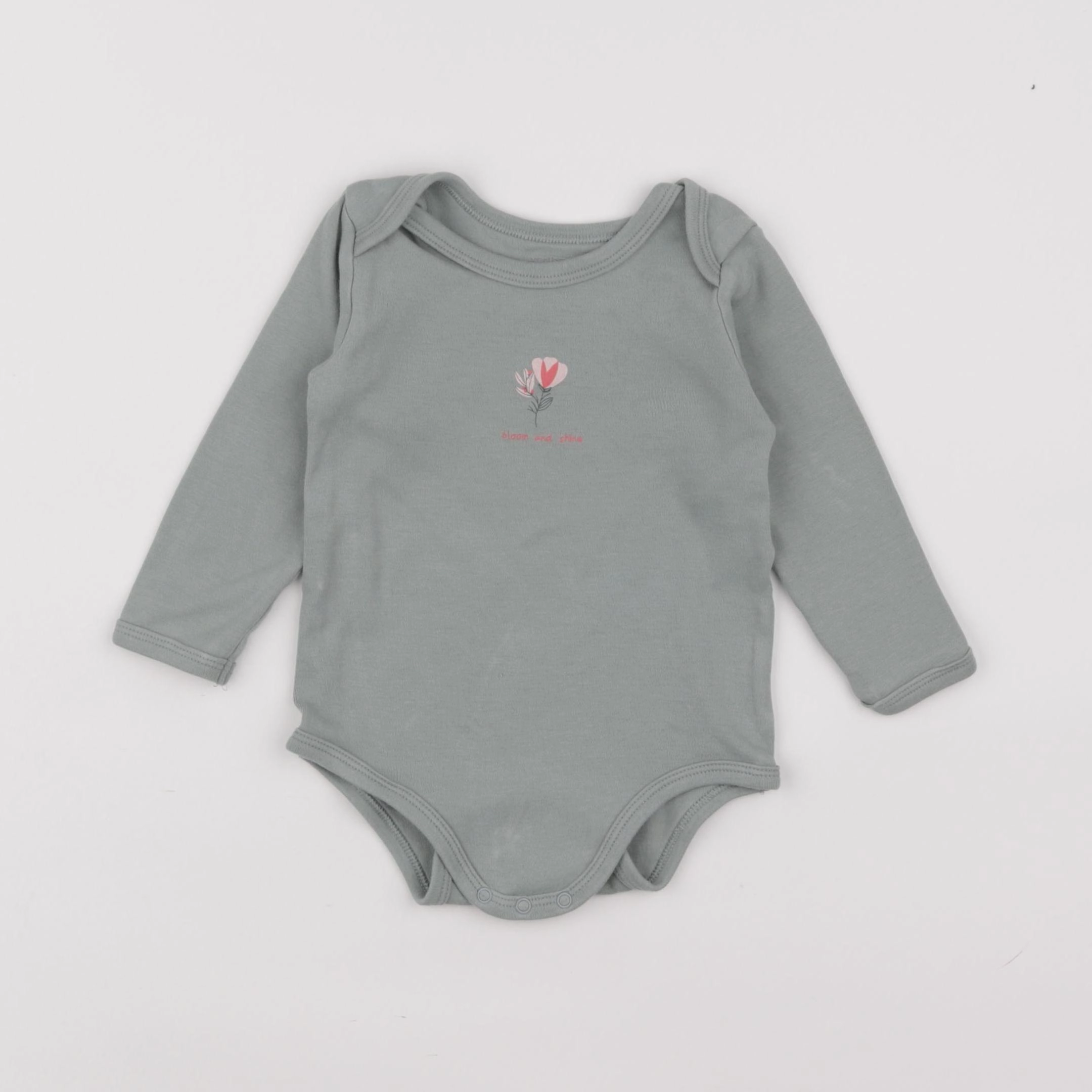 Vertbaudet - body vert - 18 mois