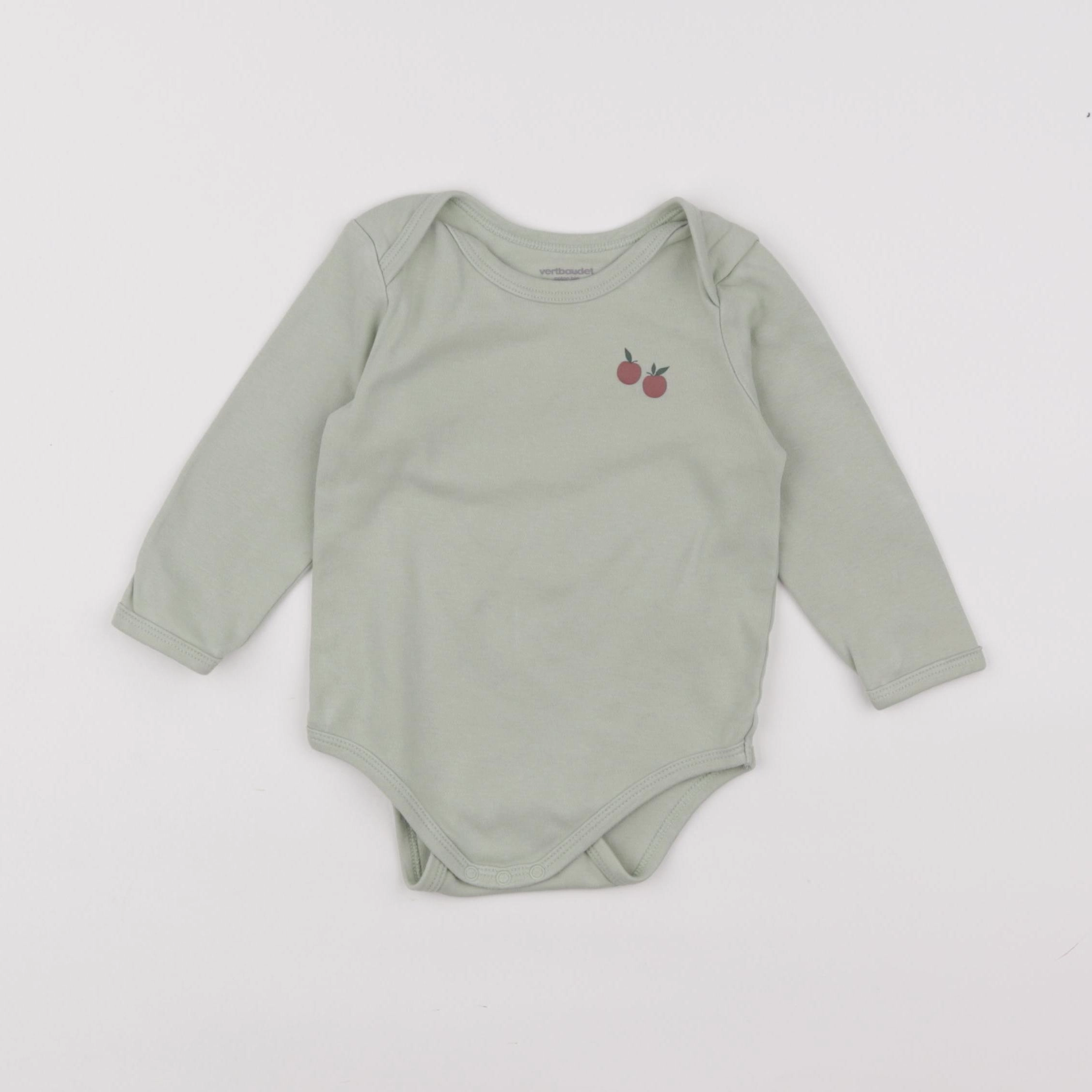Vertbaudet - body vert - 18 mois