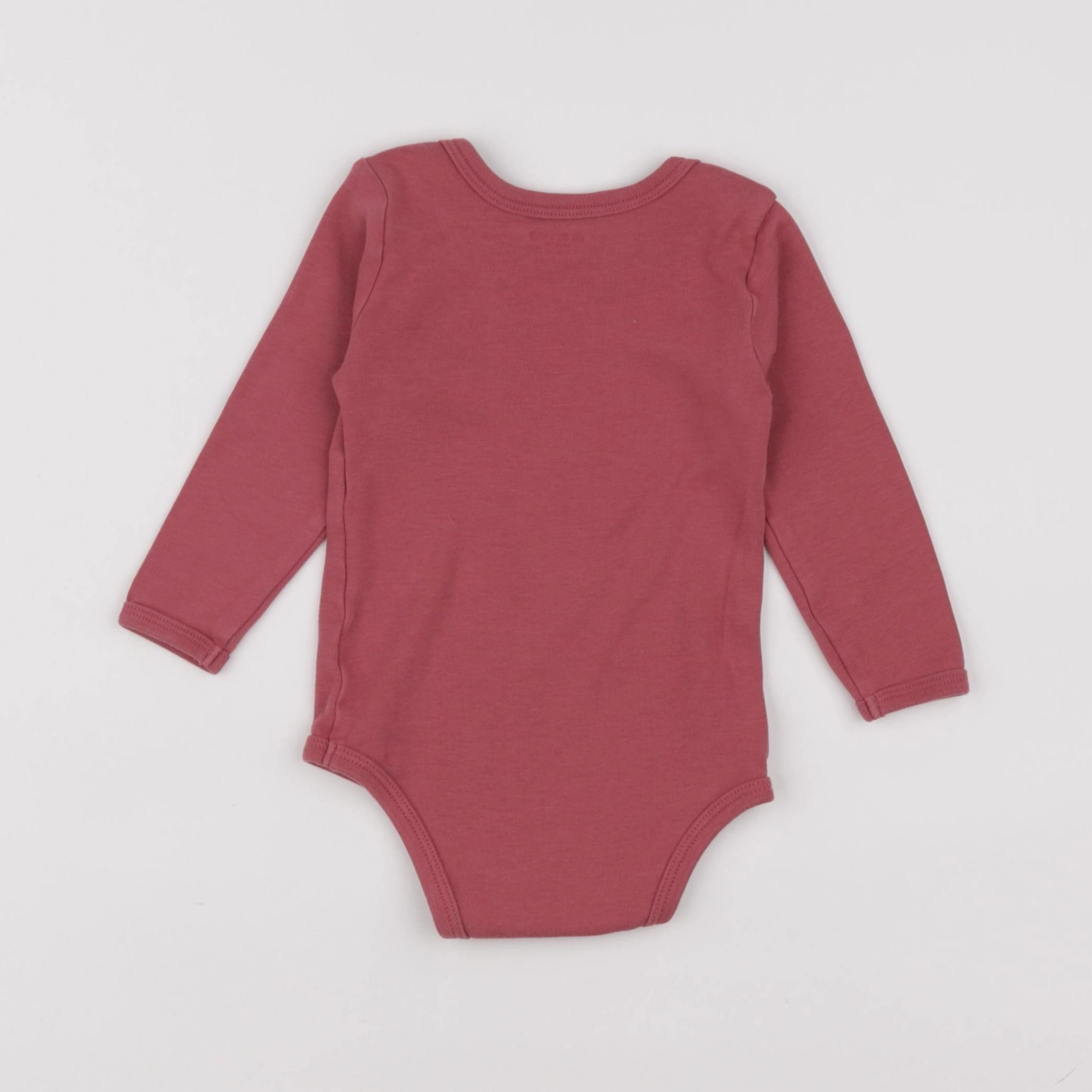 Vertbaudet - body rouge - 18 mois