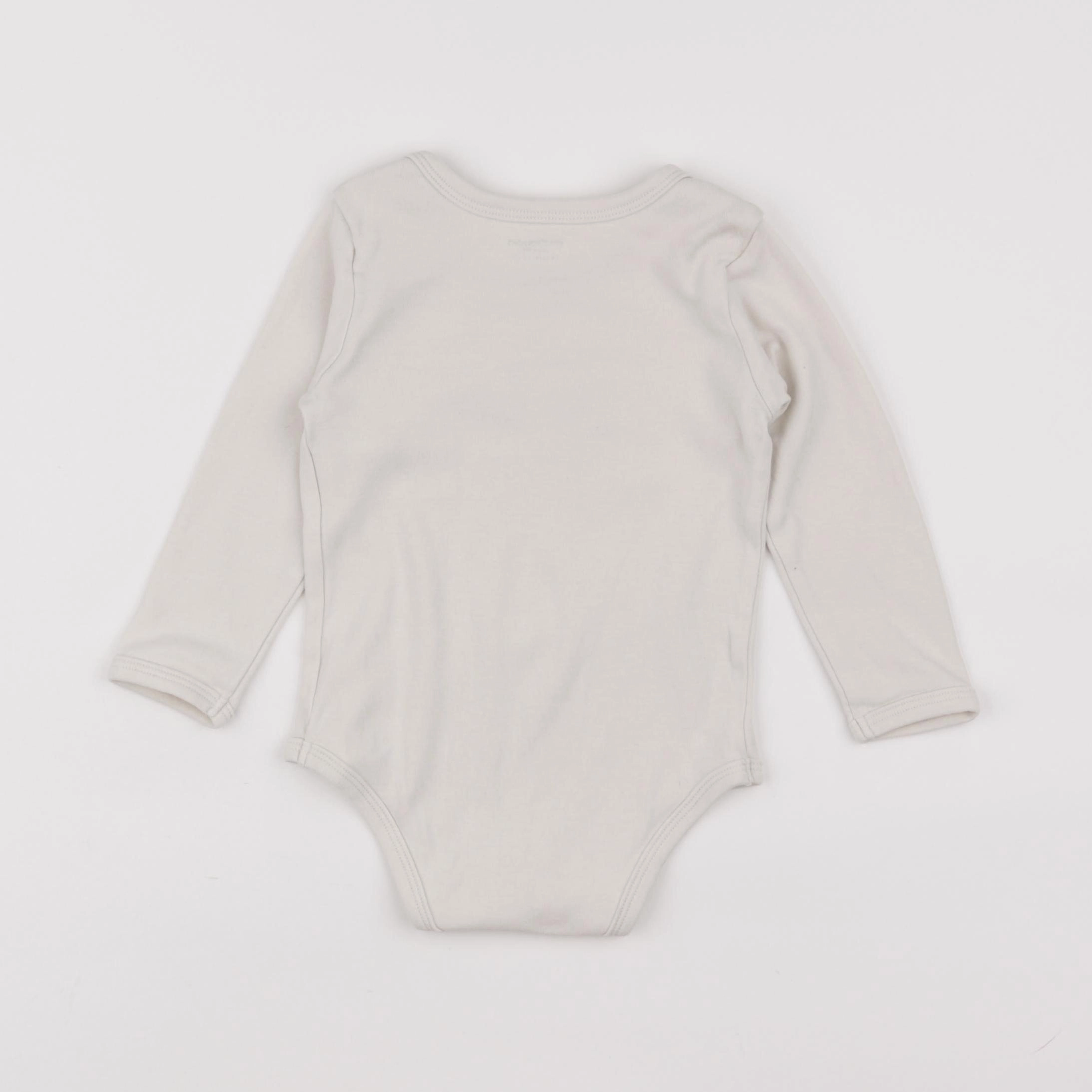 Vertbaudet - body marron, or - 18 mois