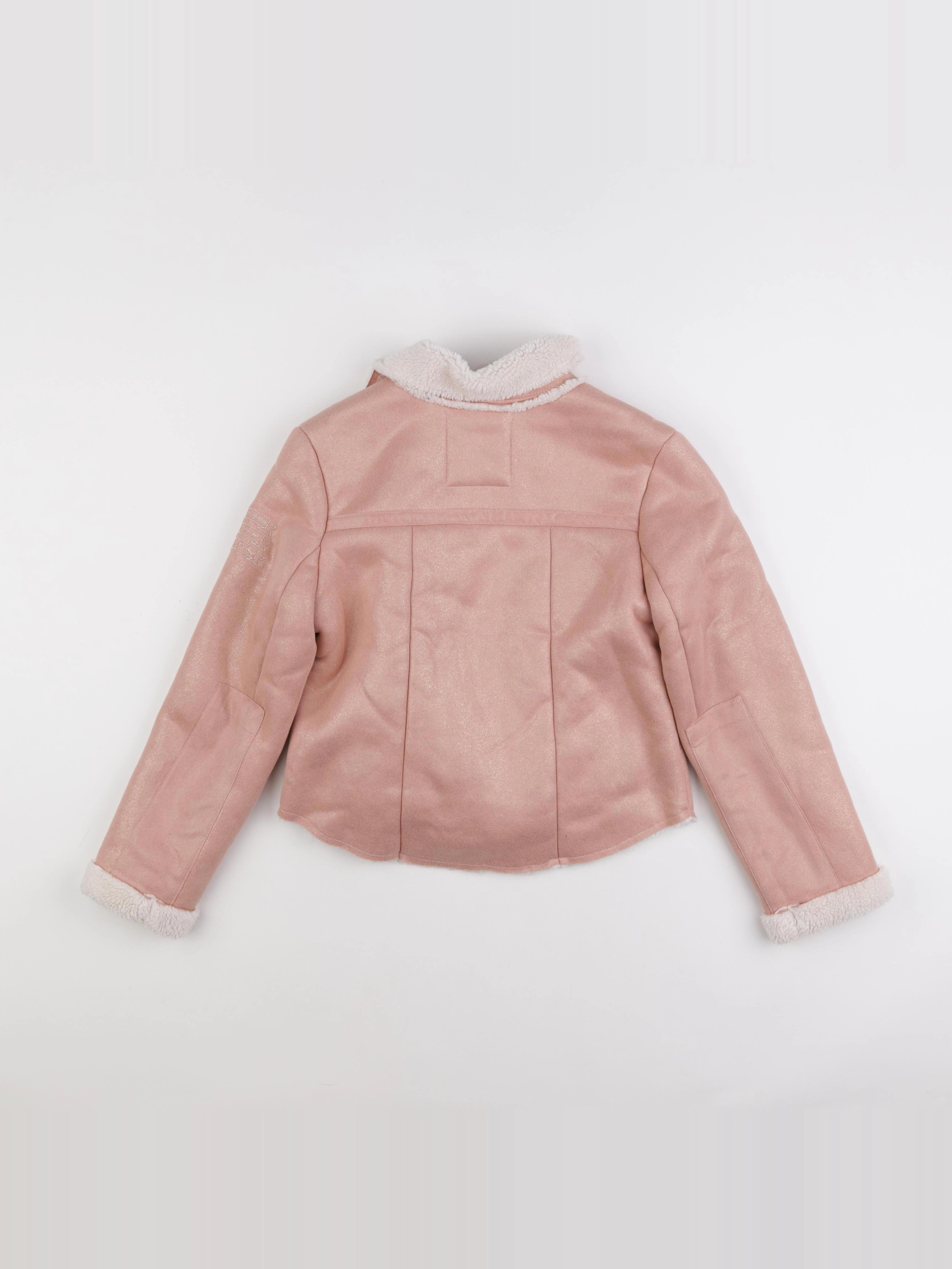 IKKS - veste rose, or - 10 ans