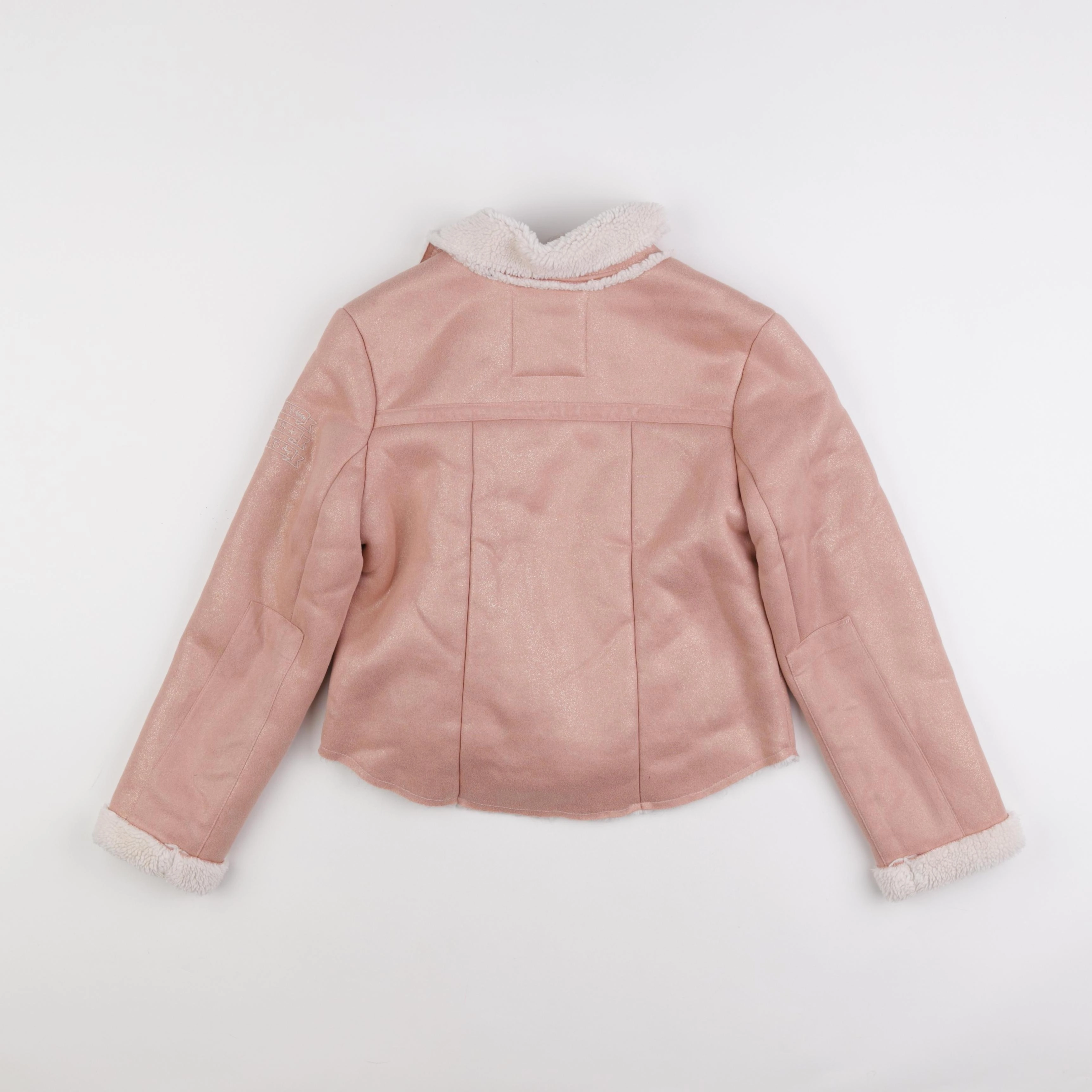IKKS - veste rose, or - 10 ans