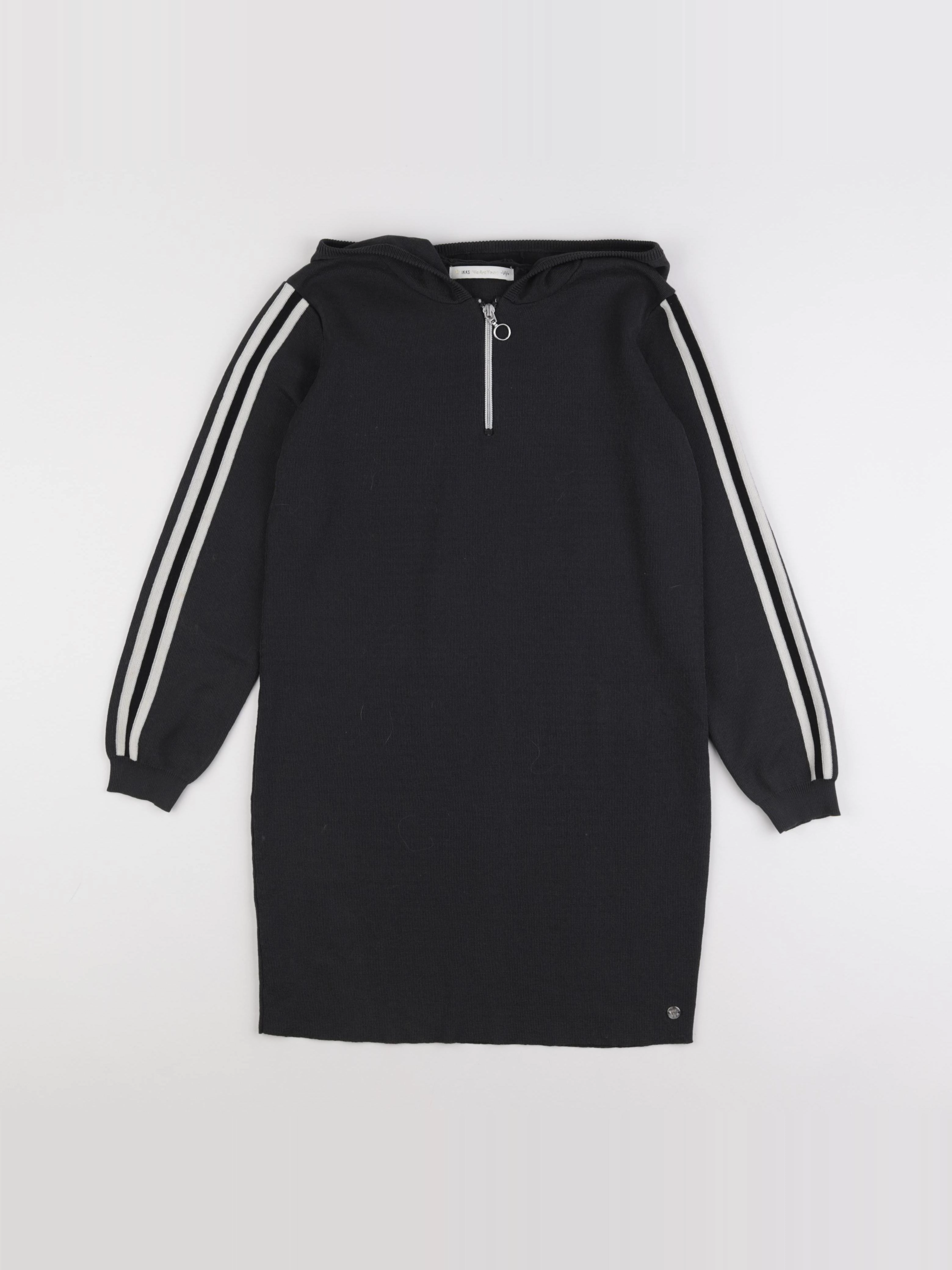 IKKS - robe noir - 10 ans