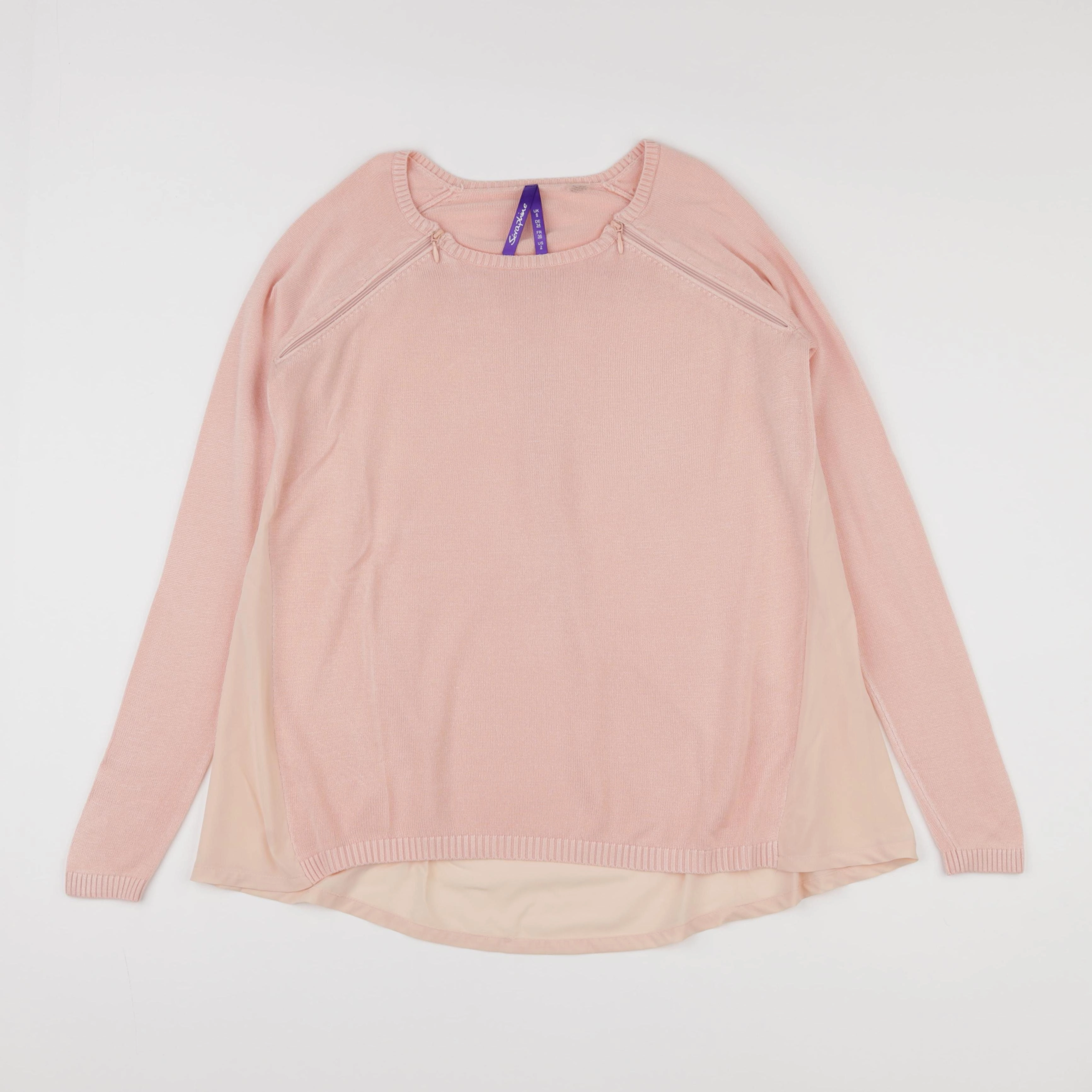 Seraphine - pull grossesse, allaitement rose - 36