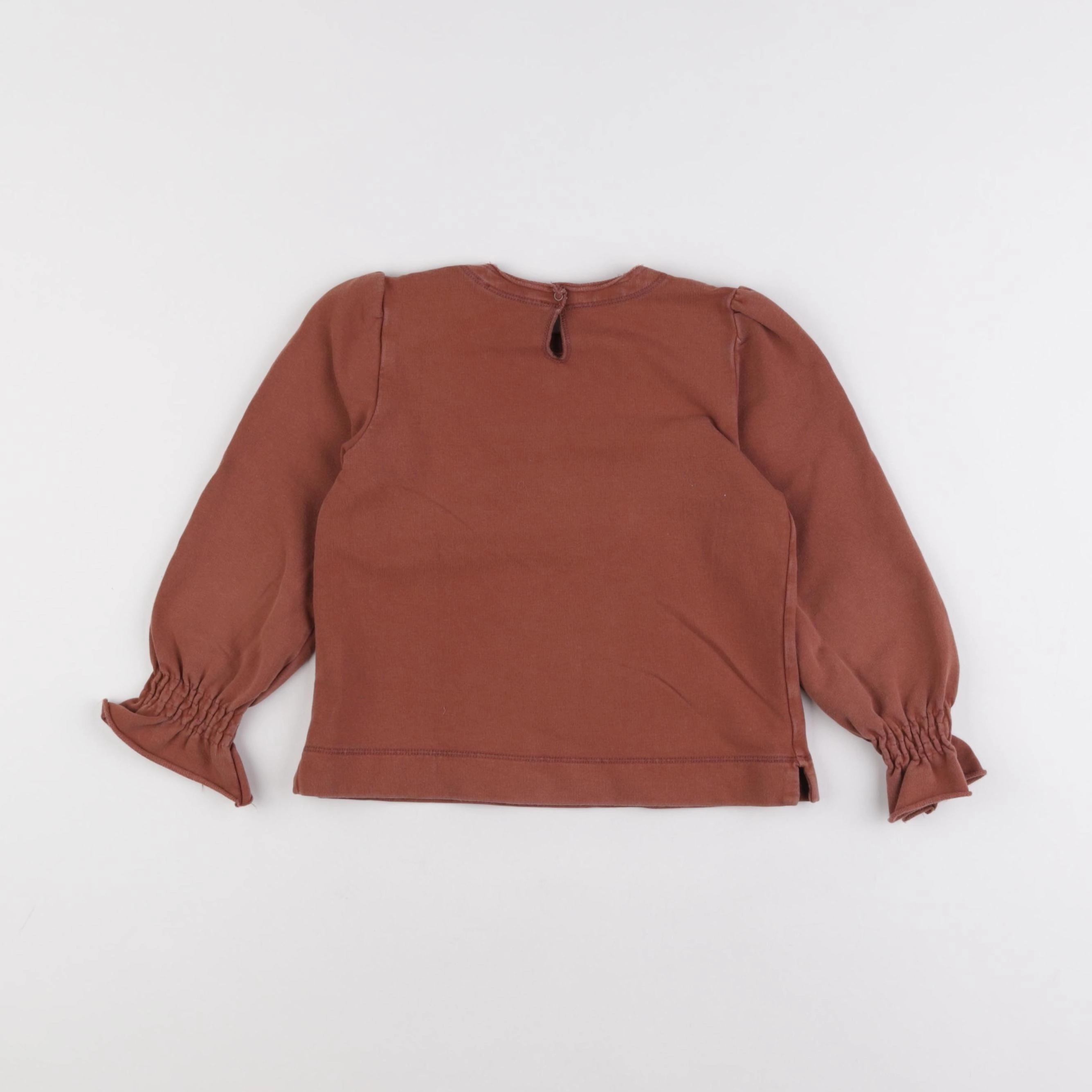 Zhoe et Tobiah - tee-shirt marron - 5 ans