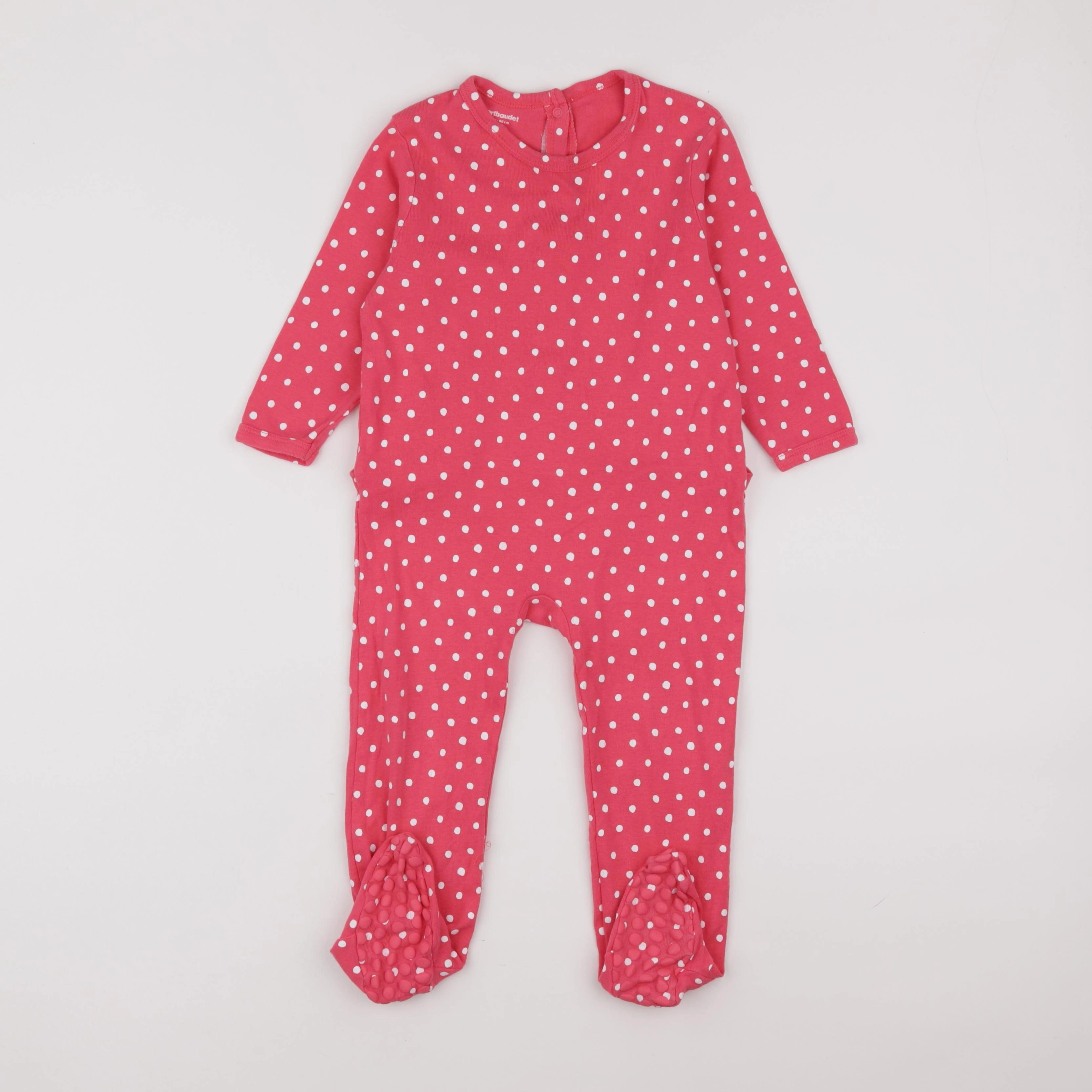 Vertbaudet - pyjama coton rose - 2 ans