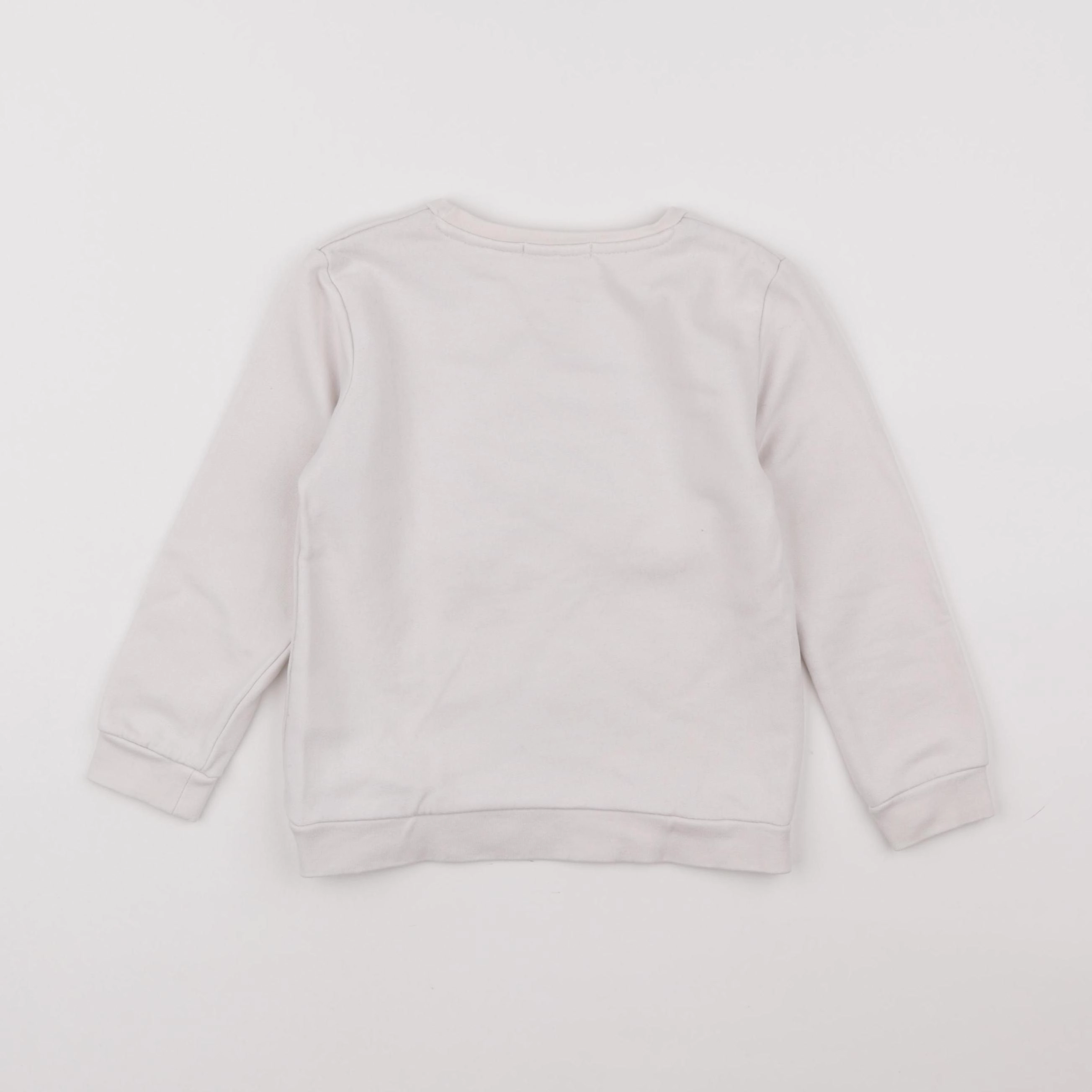 Vertbaudet - sweat or, beige - 5 ans