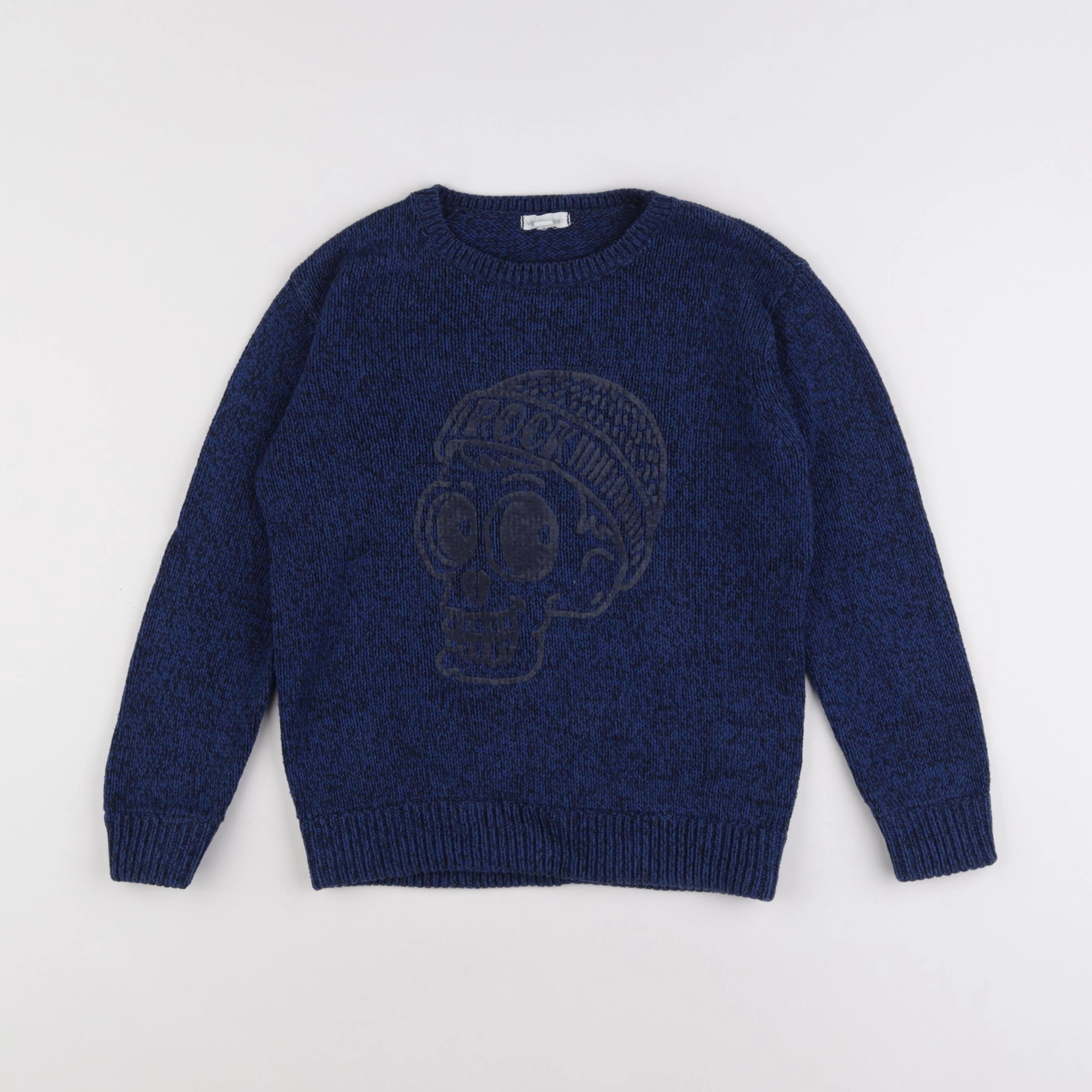 Vertbaudet - pull bleu - 8 ans