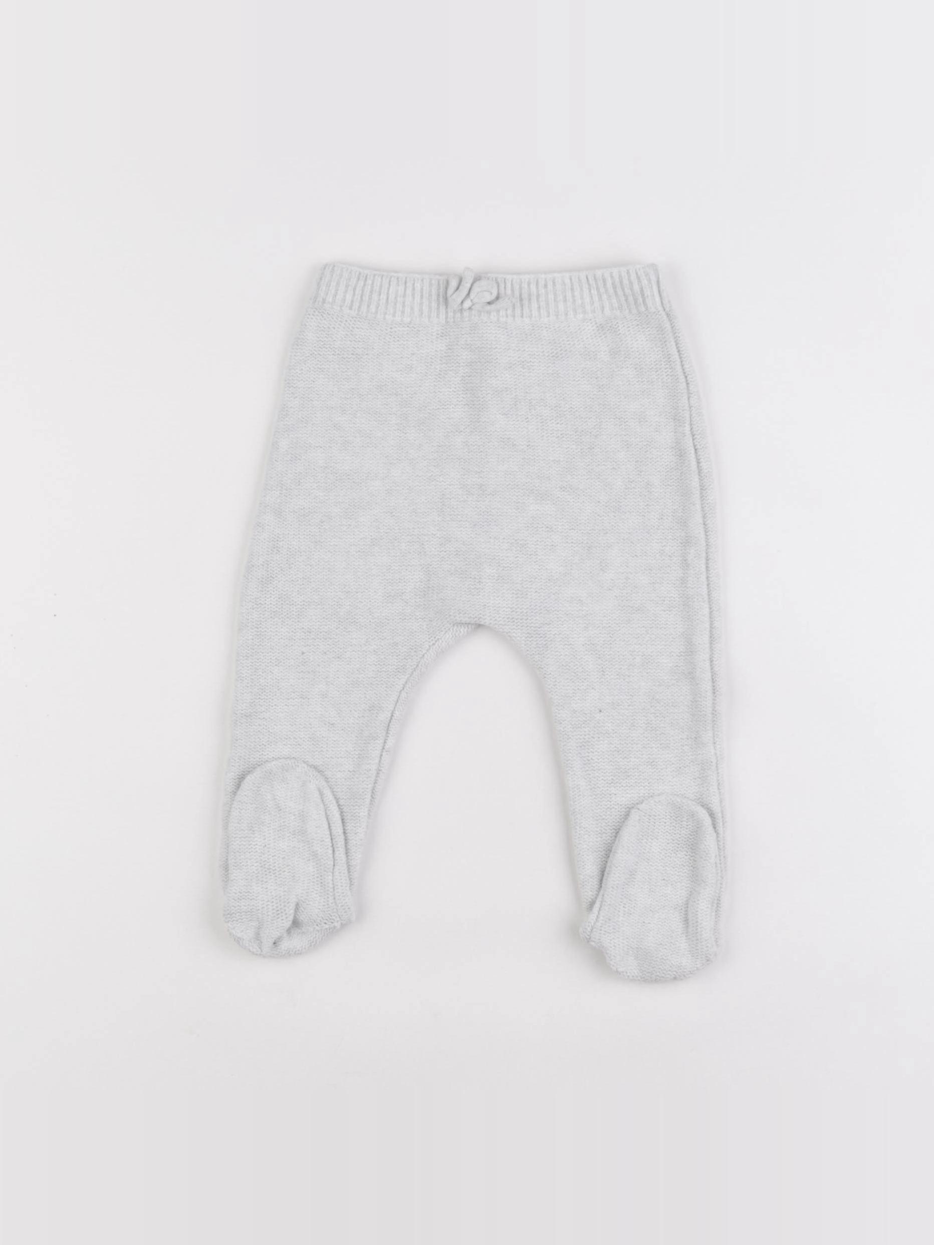 Zara - legging gris - 6/9 mois