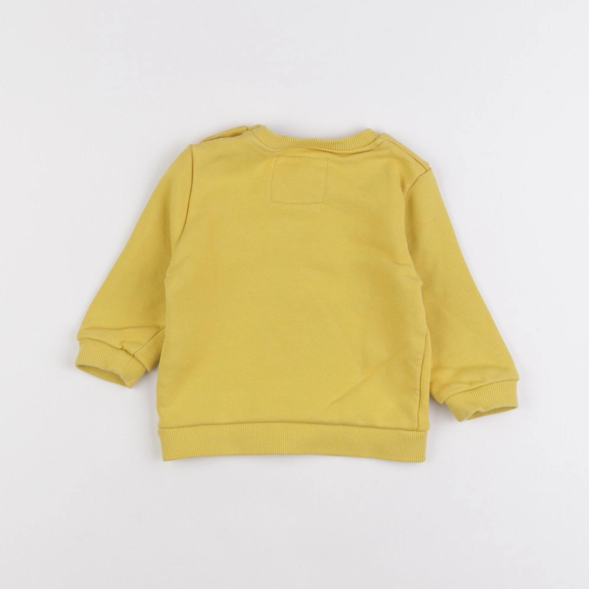 Cyrillus - sweat jaune - 12 mois
