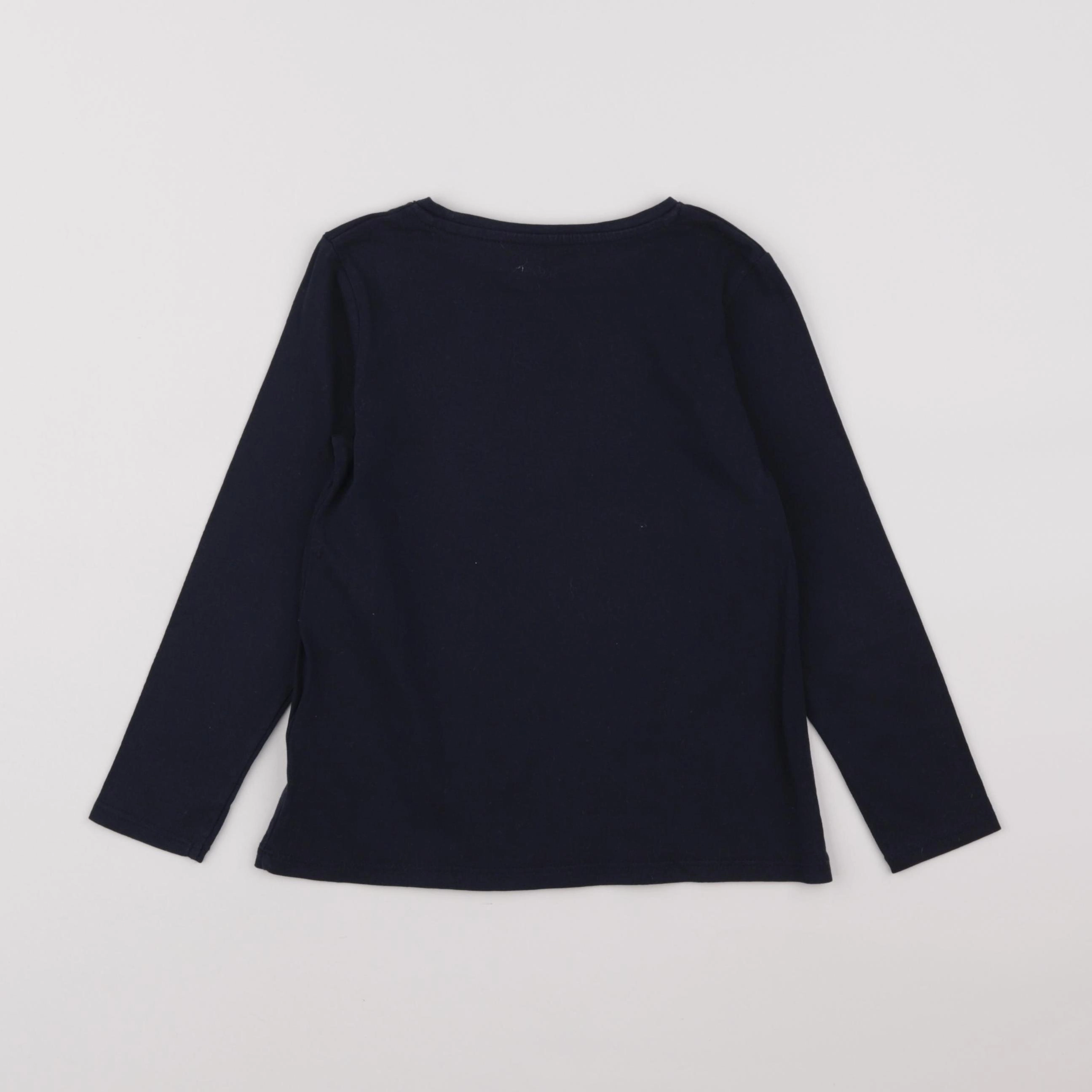 Vertbaudet - tee-shirt bleu, or - 6 ans