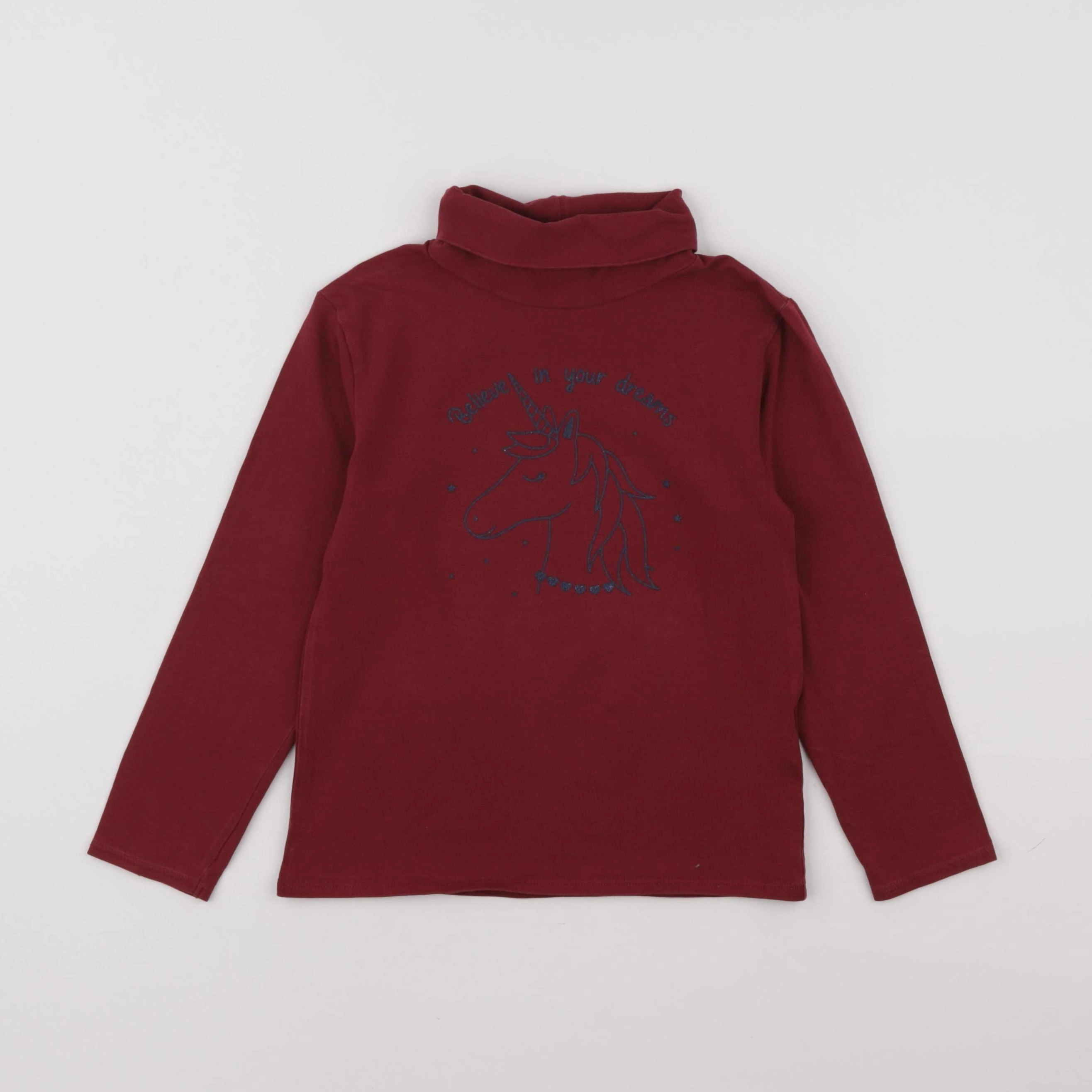 Vertbaudet - sous-pull rouge - 6 ans