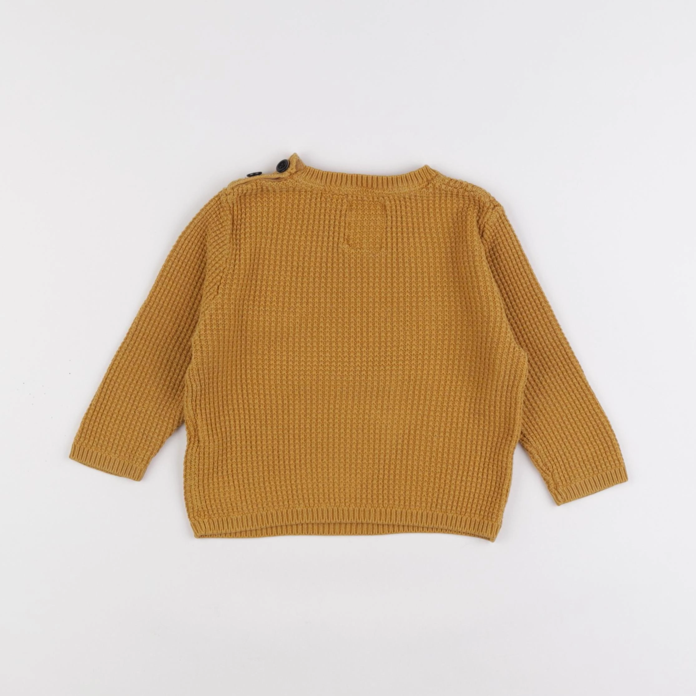 Zara - pull jaune - 12/18 mois