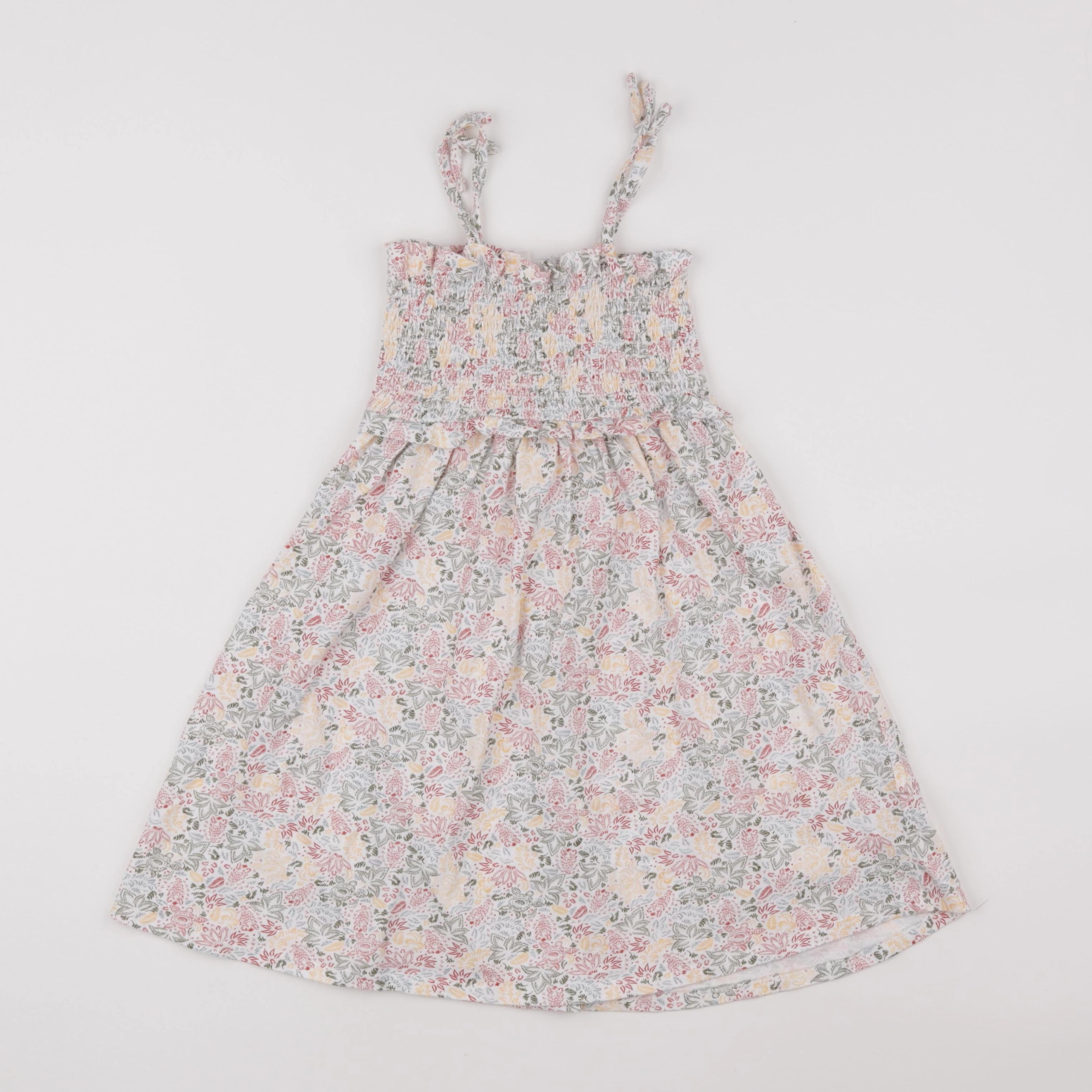 Vertbaudet - robe multicolore - 6 ans