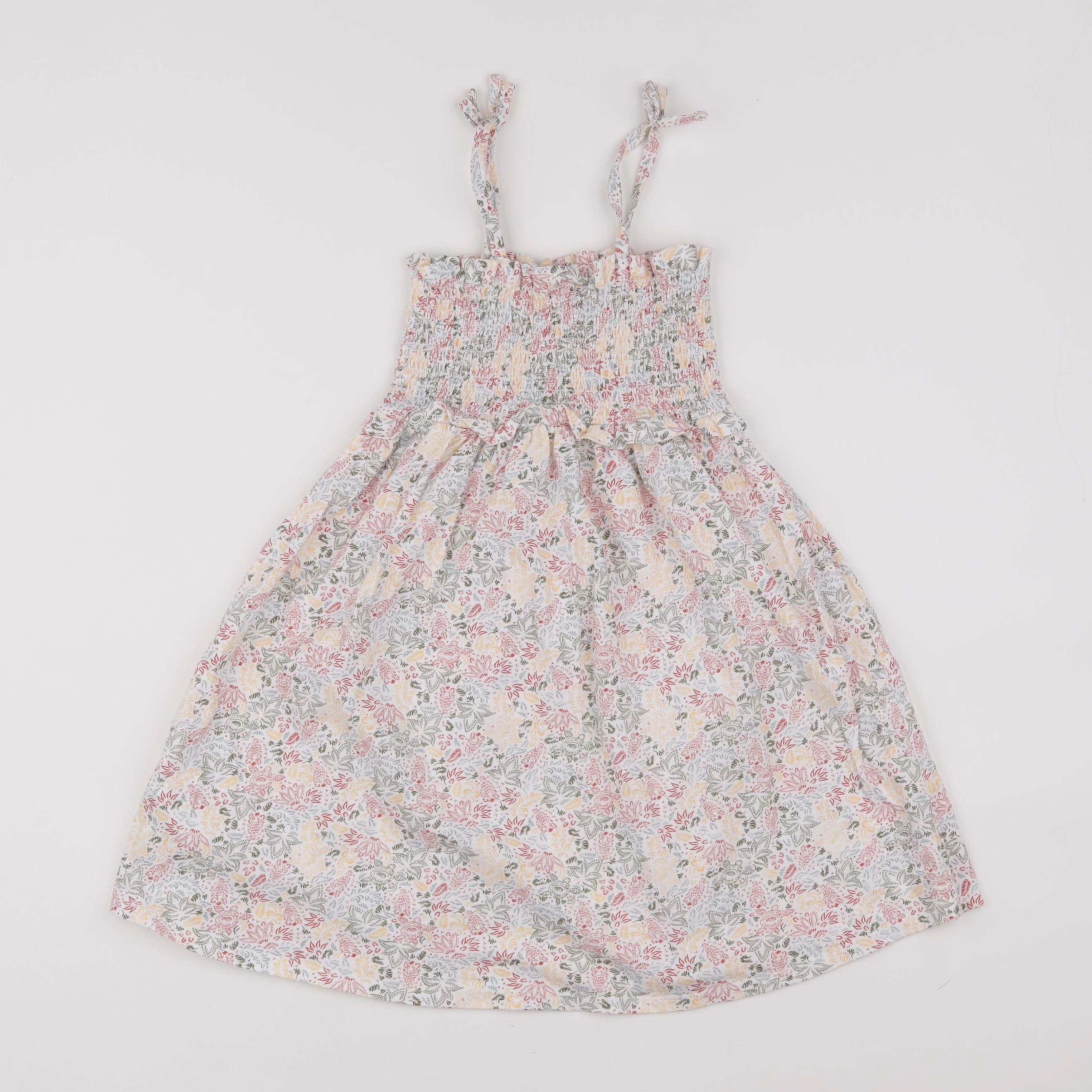 Vertbaudet - robe multicolore - 6 ans