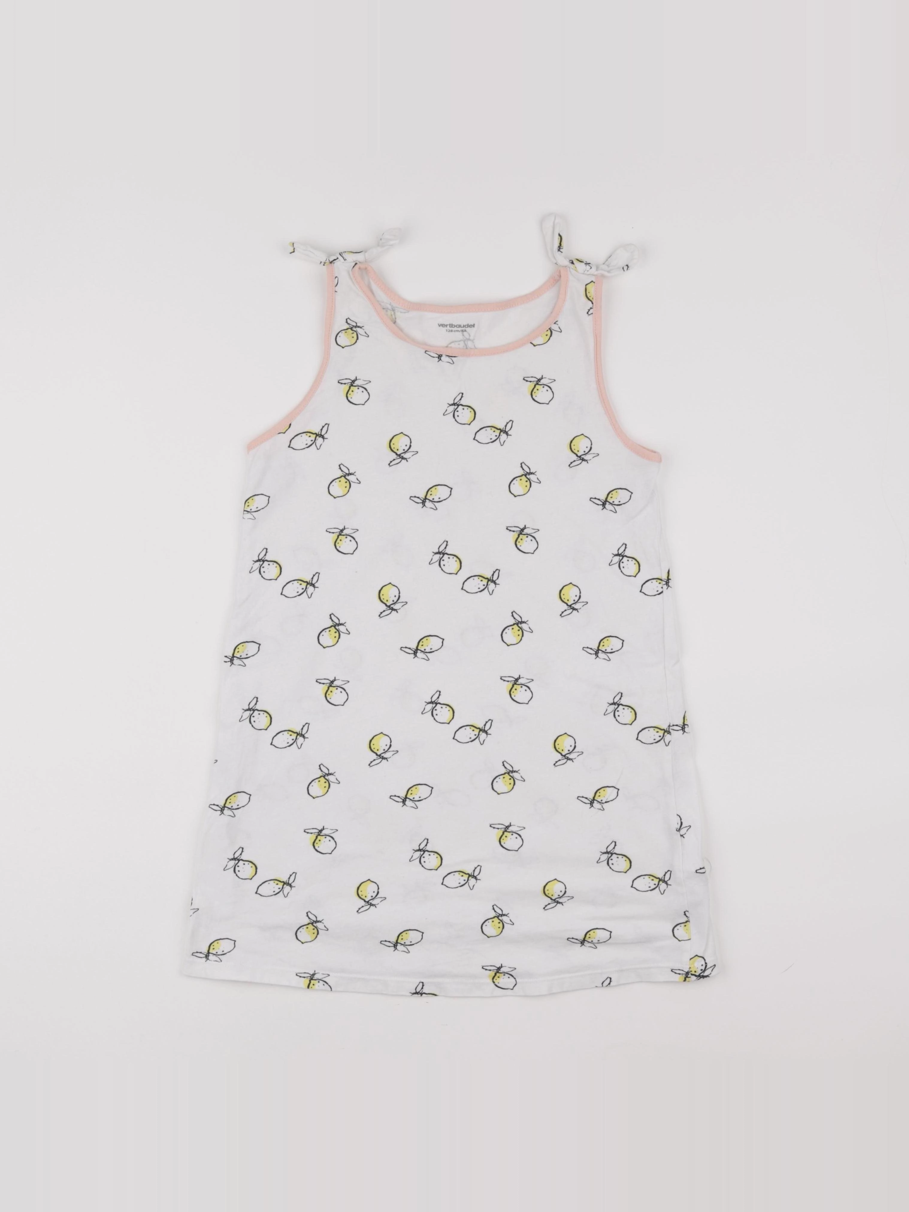 Vertbaudet - robe blanc - 8 ans