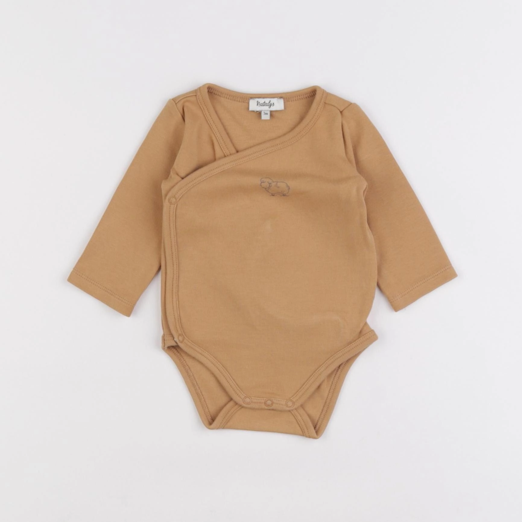 Natalys - body marron - 3 mois