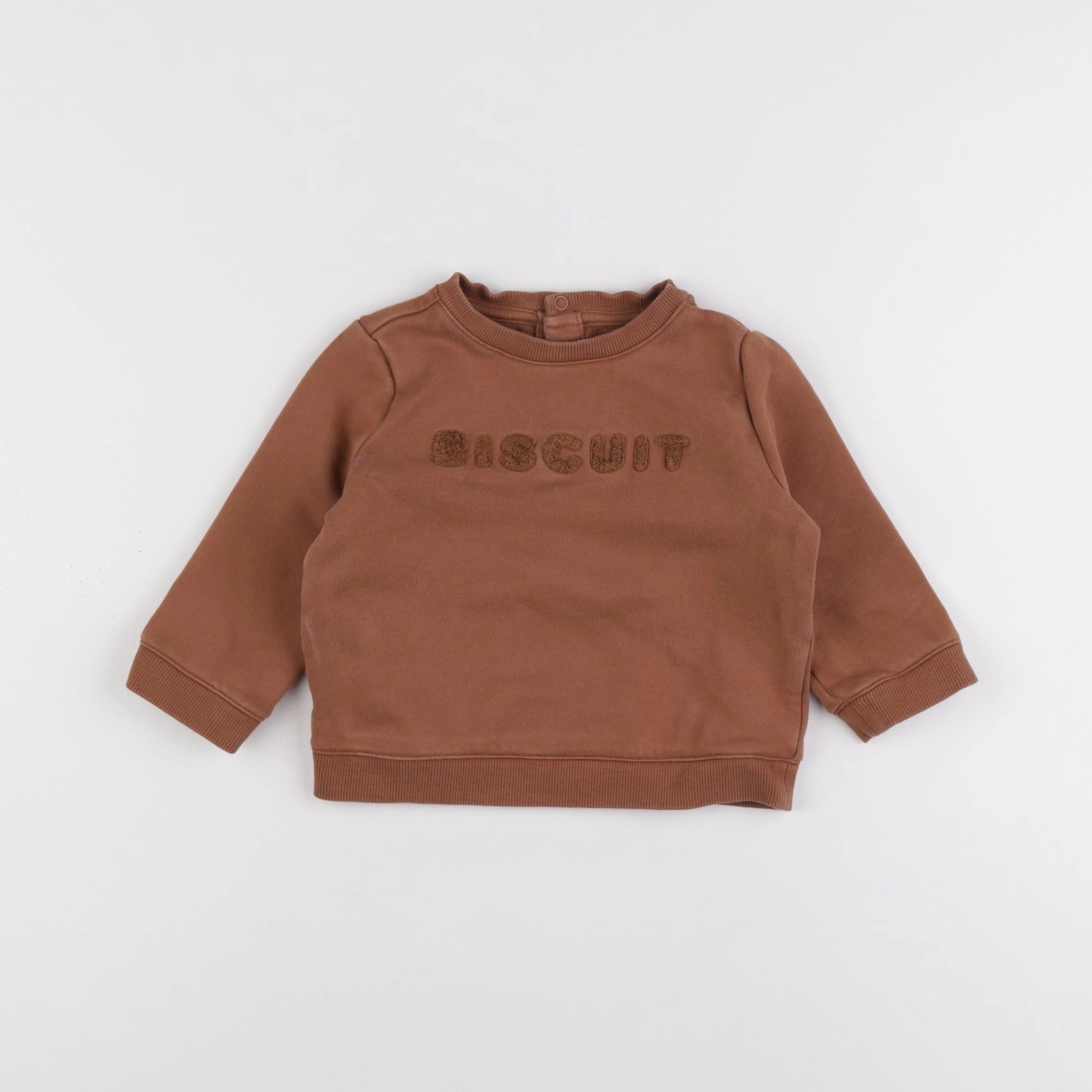 Natalys - sweat marron - 18 mois