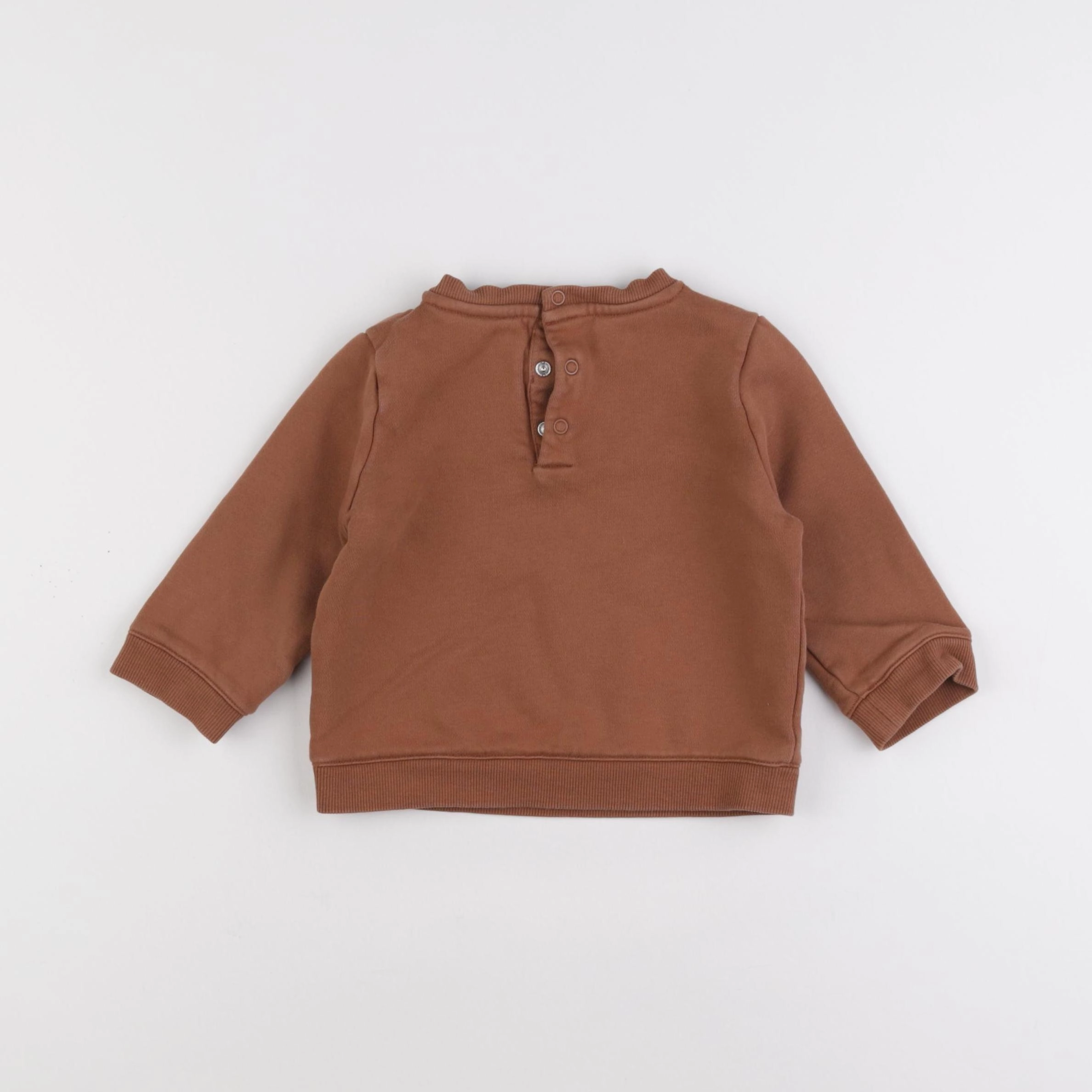 Natalys - sweat marron - 18 mois