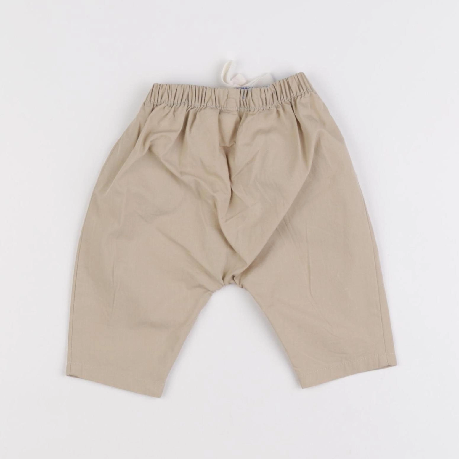 Cyrillus - sarouel beige - 3 mois