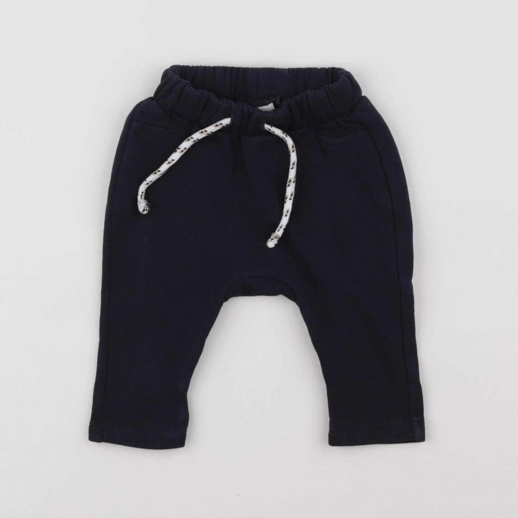 Tape à l'oeil - jogging doublé bleu - 3 mois