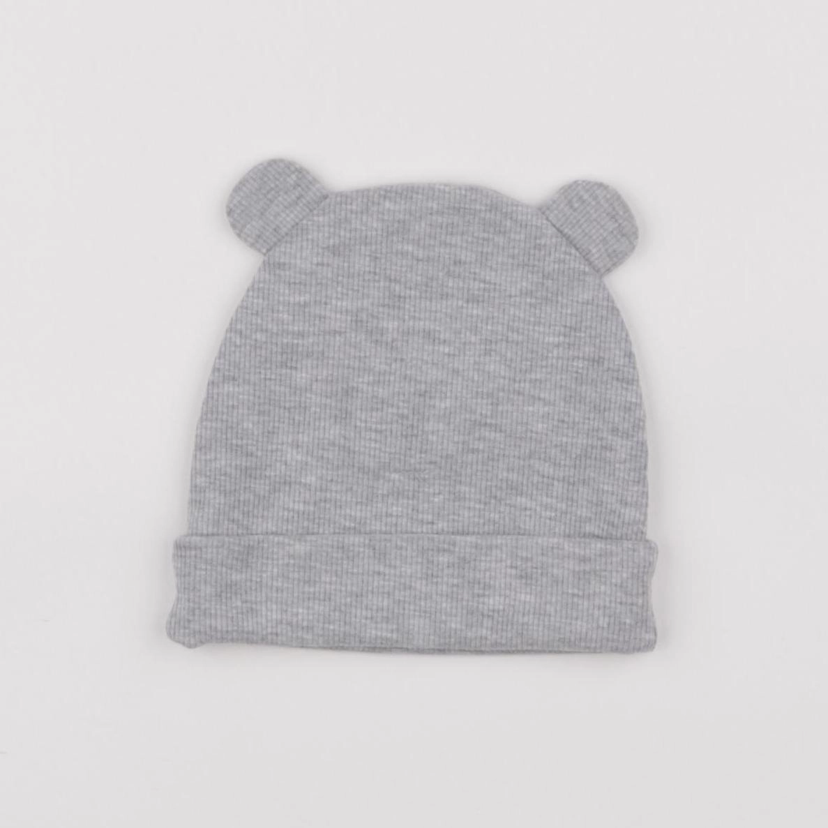 Zara - bonnet gris - 6/12 mois